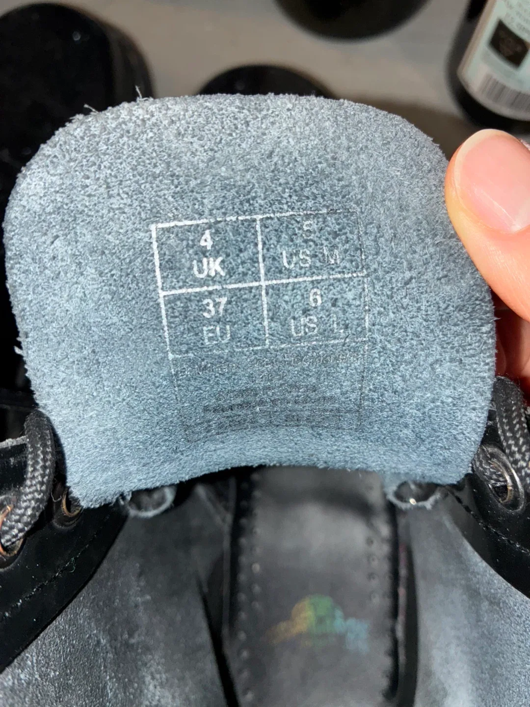 Dr. Martens Black iridescent Boots - US Women's Size 6 image indicator(2)