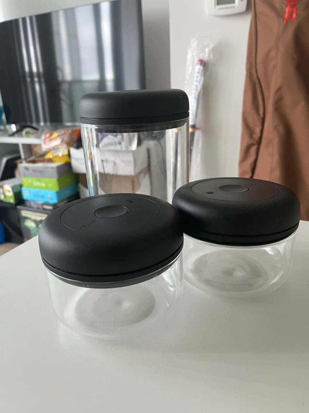 Fellow Atoms Vacuum Canister - Set of 3