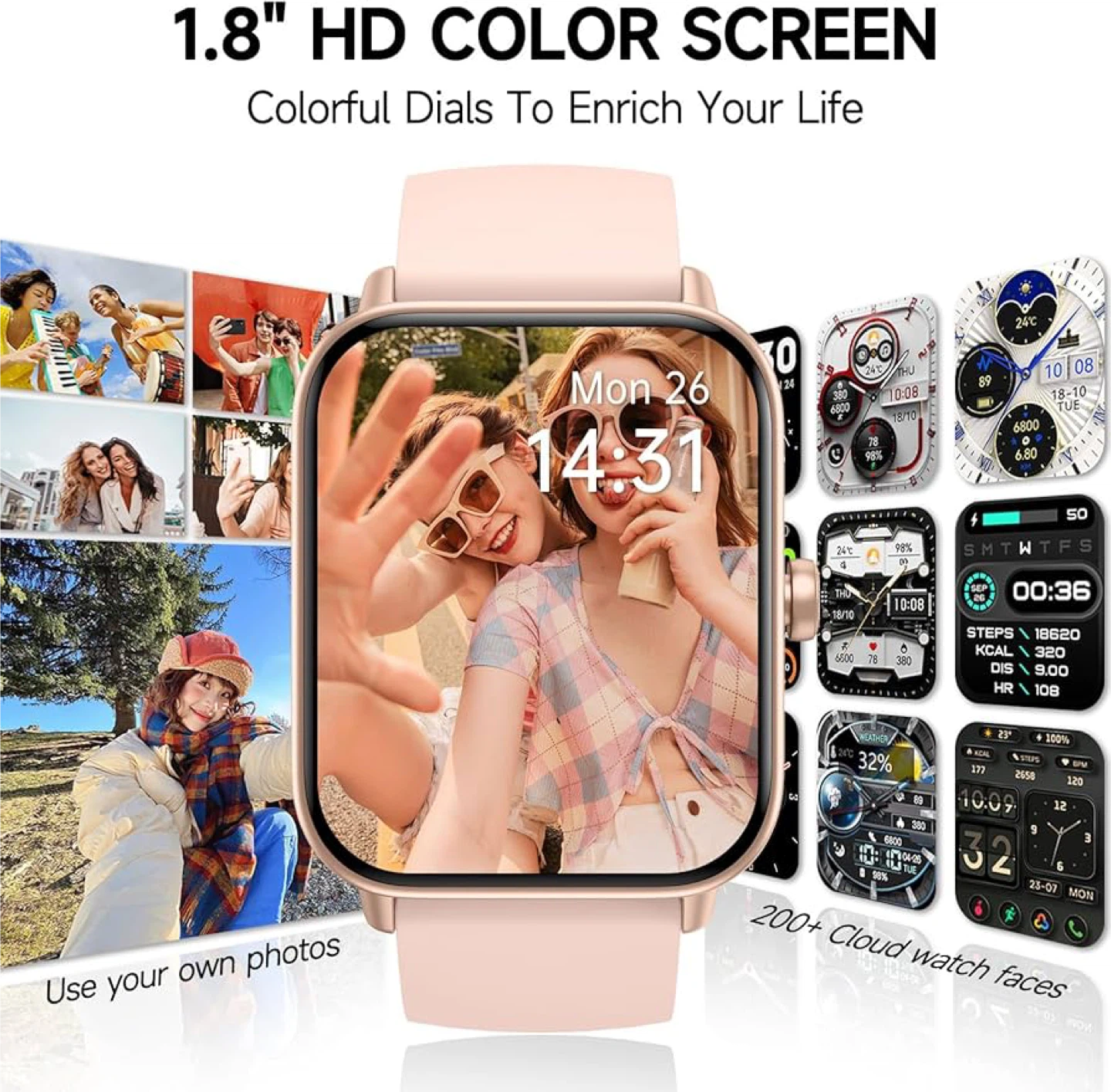 Smart Watch Pink - photo 4