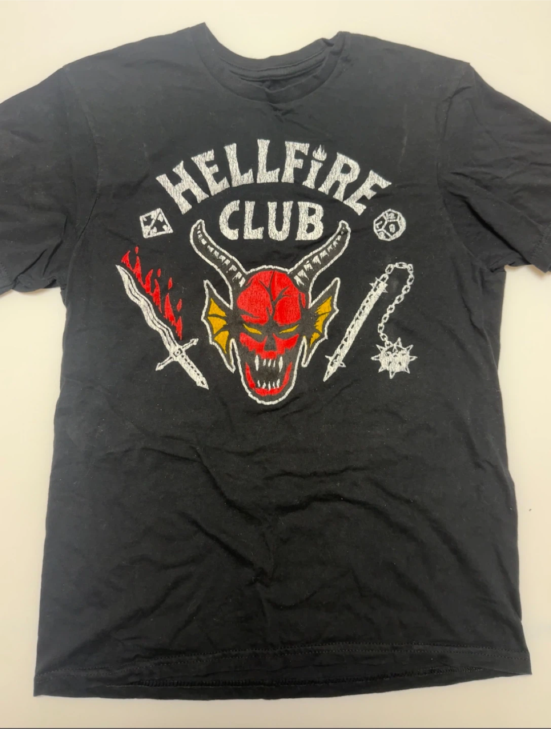 Stranger Things Hellfire Club T-Shirt - Size M