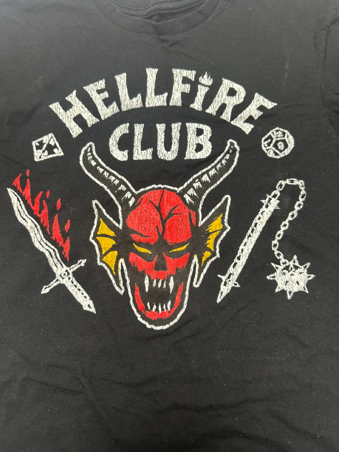 Stranger Things Hellfire Club T-Shirt - Size M - photo 2