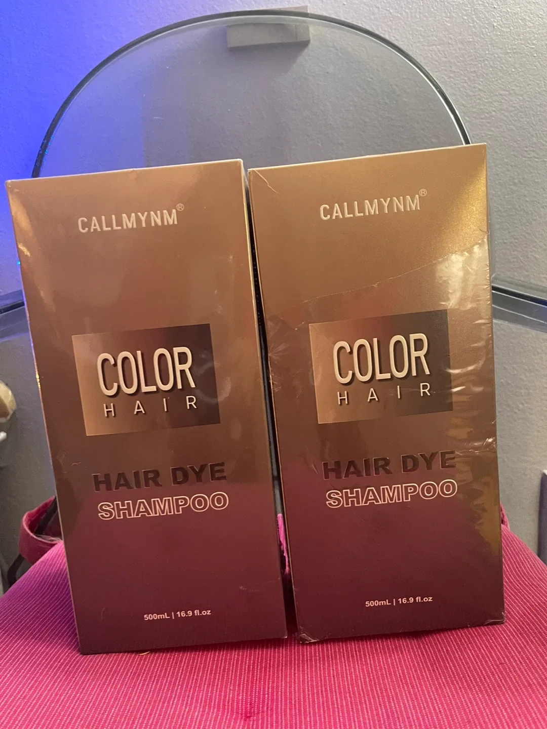 2 cans CALLMYNM Color Hair Dye Shampoo (500mL) image indicator(3)