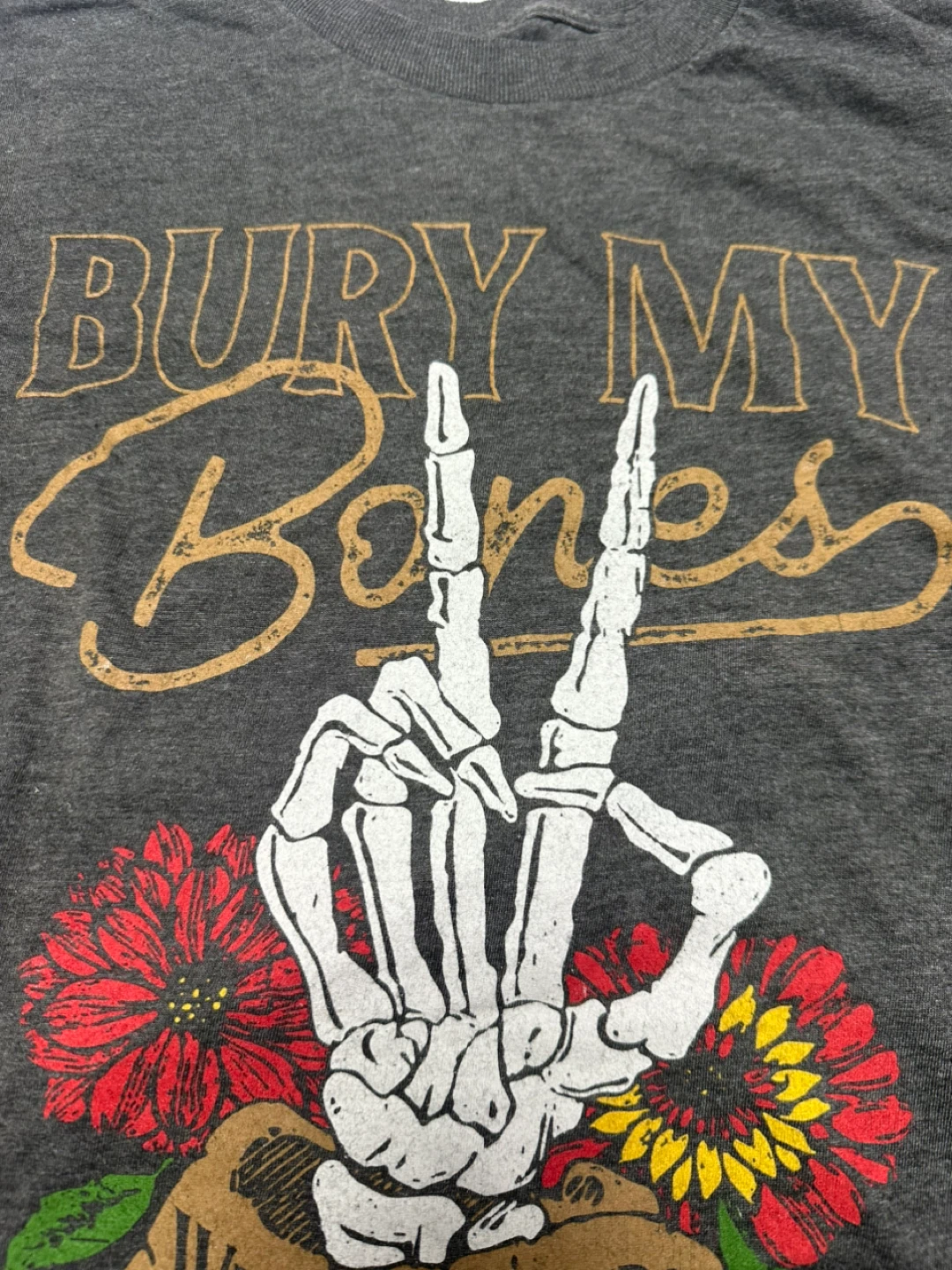Whiskey Myers Bury My Bones Graphic T-Shirt - photo 3
