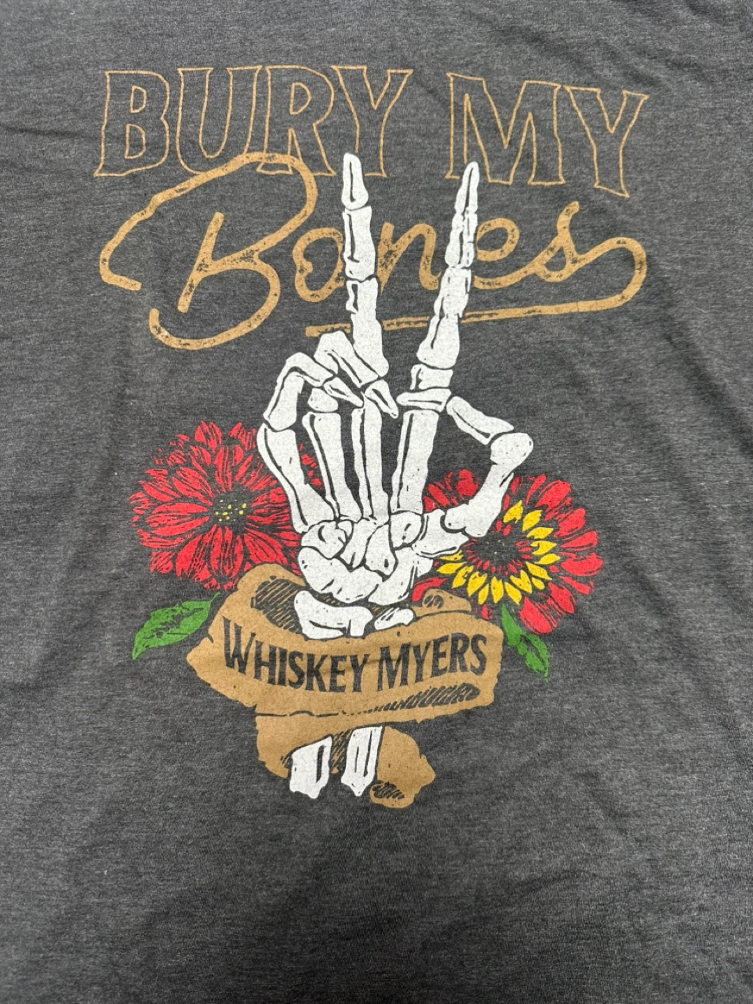 Whiskey Myers Bury My Bones Graphic T-Shirt - photo 2