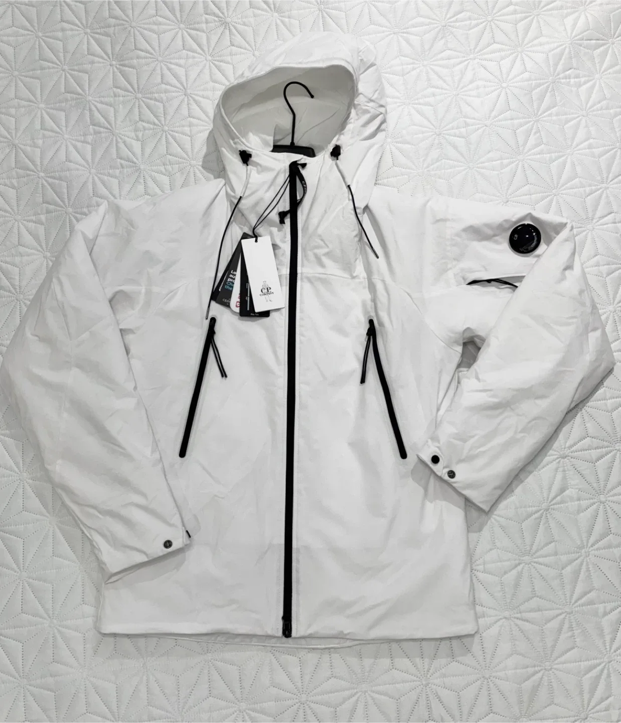 C.P. Company White Pro Tek Jacket men’s size small