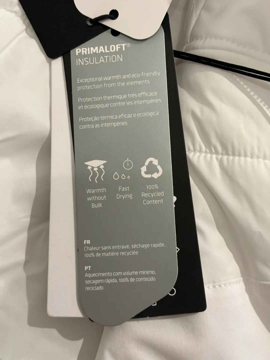 C.P. Company White Pro Tek Jacket men’s size small image indicator(8)