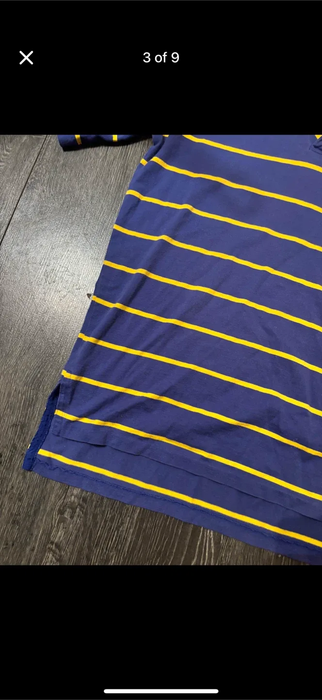 Vintage Polo Ralph Lauren Shirt Rare Embroidered Crest Medium image indicator(3)