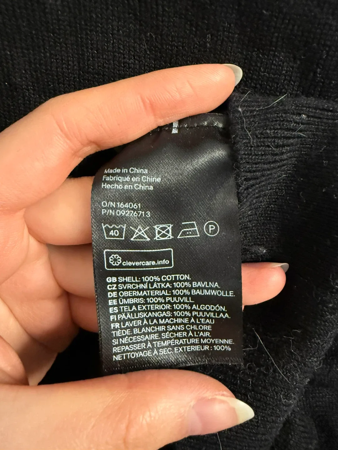 H&M Black Turtleneck #cleanout image indicator(3)