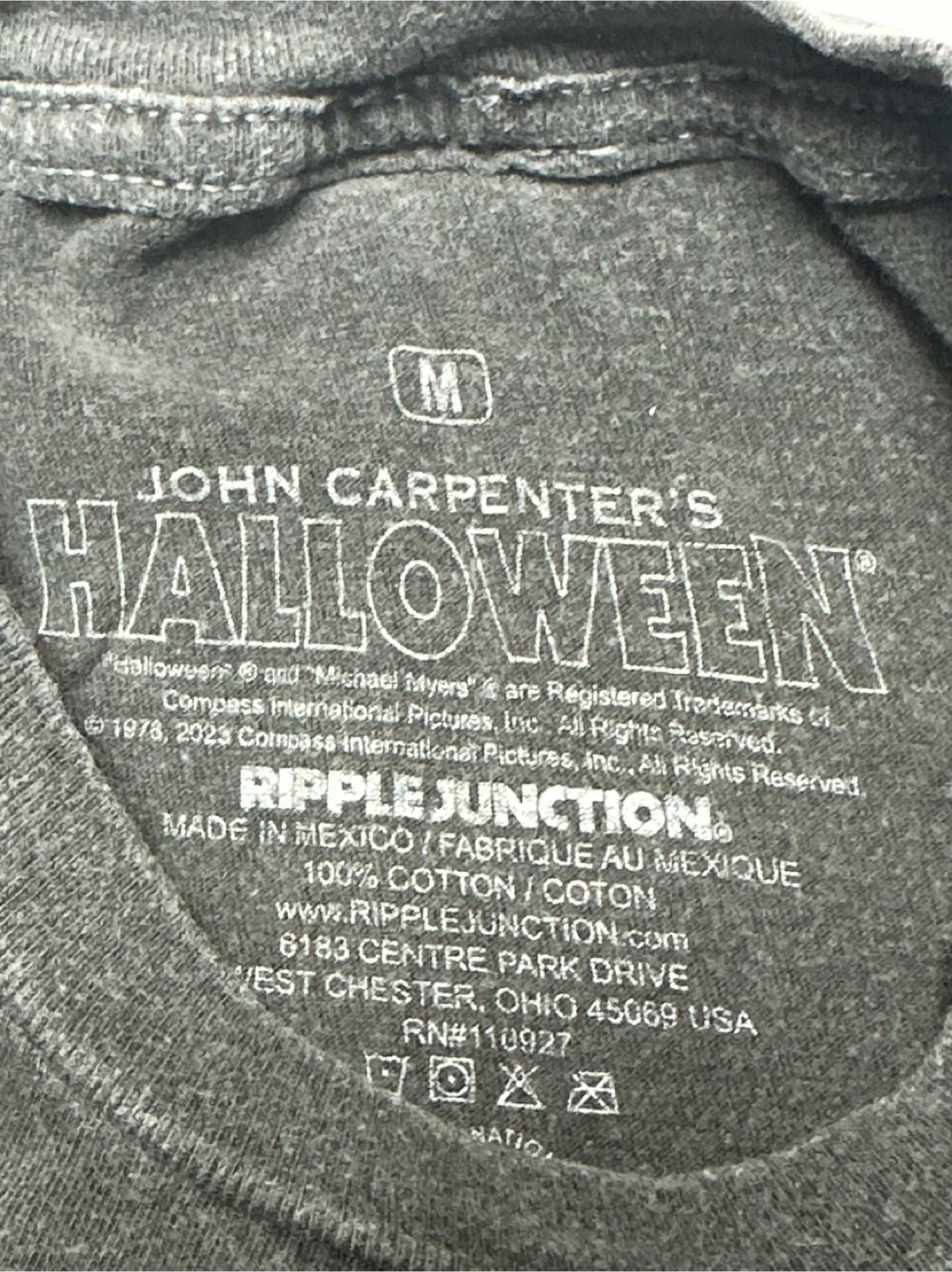 John Carpenter's Halloween T-Shirt - Size M - photo 5