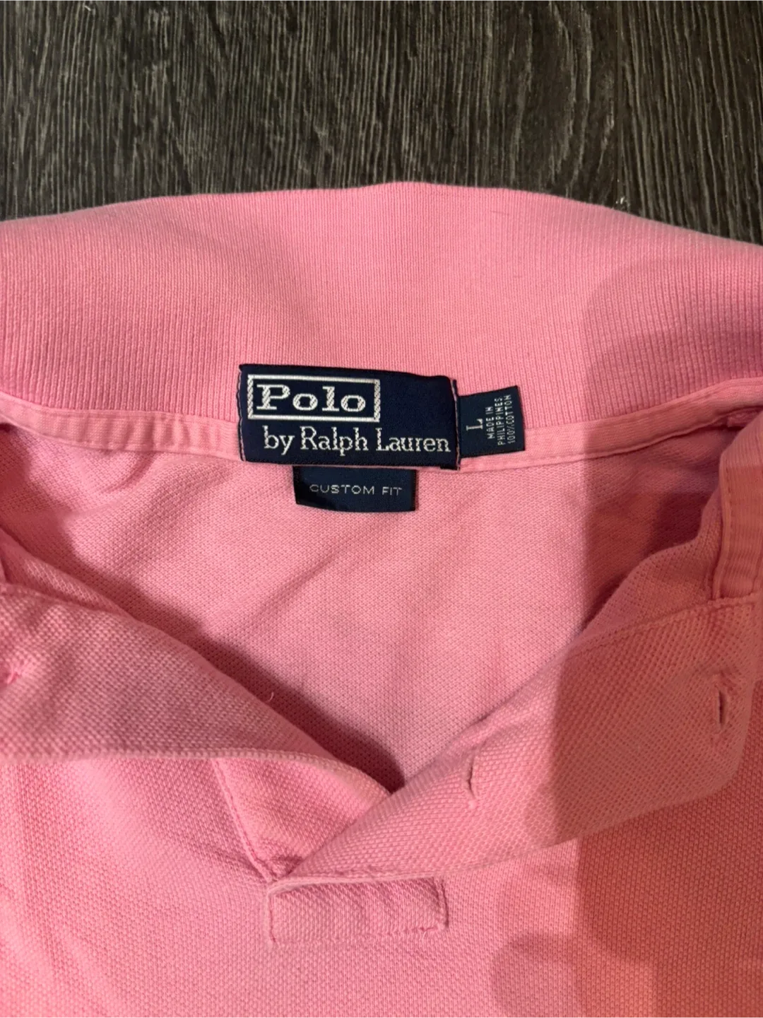 Polo Ralph Lauren Custom Fit Large ( Some marks on back ) image indicator(6)