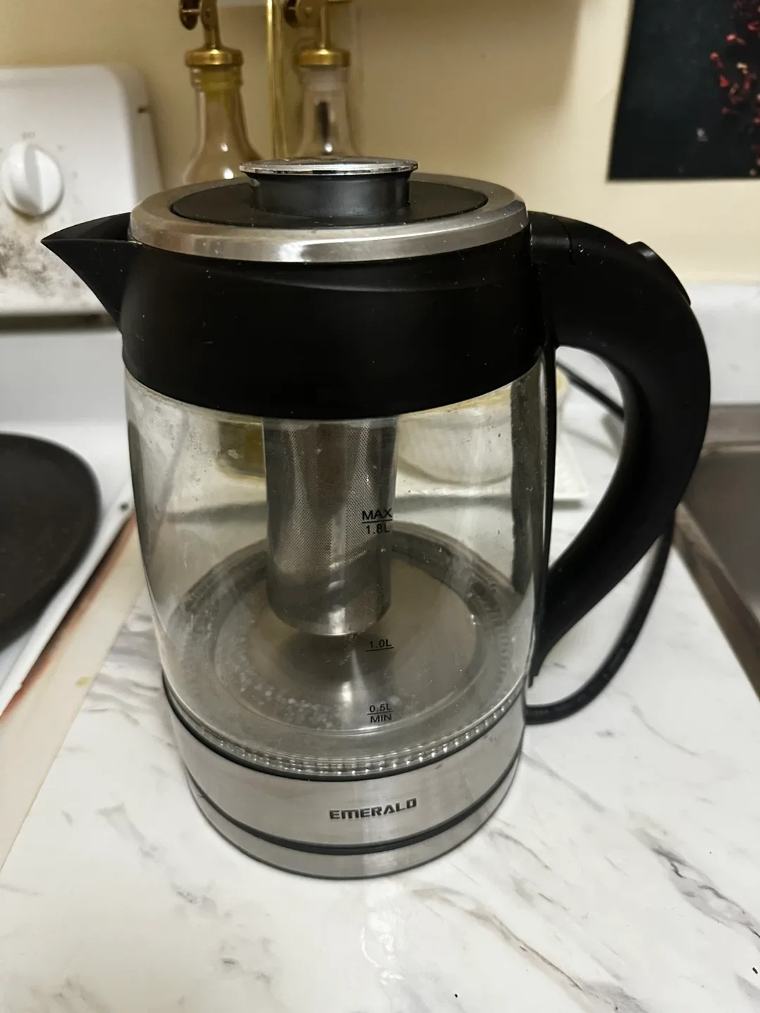 Emerald Electric Kettle - Glass & Stainless Steel image indicator(2)