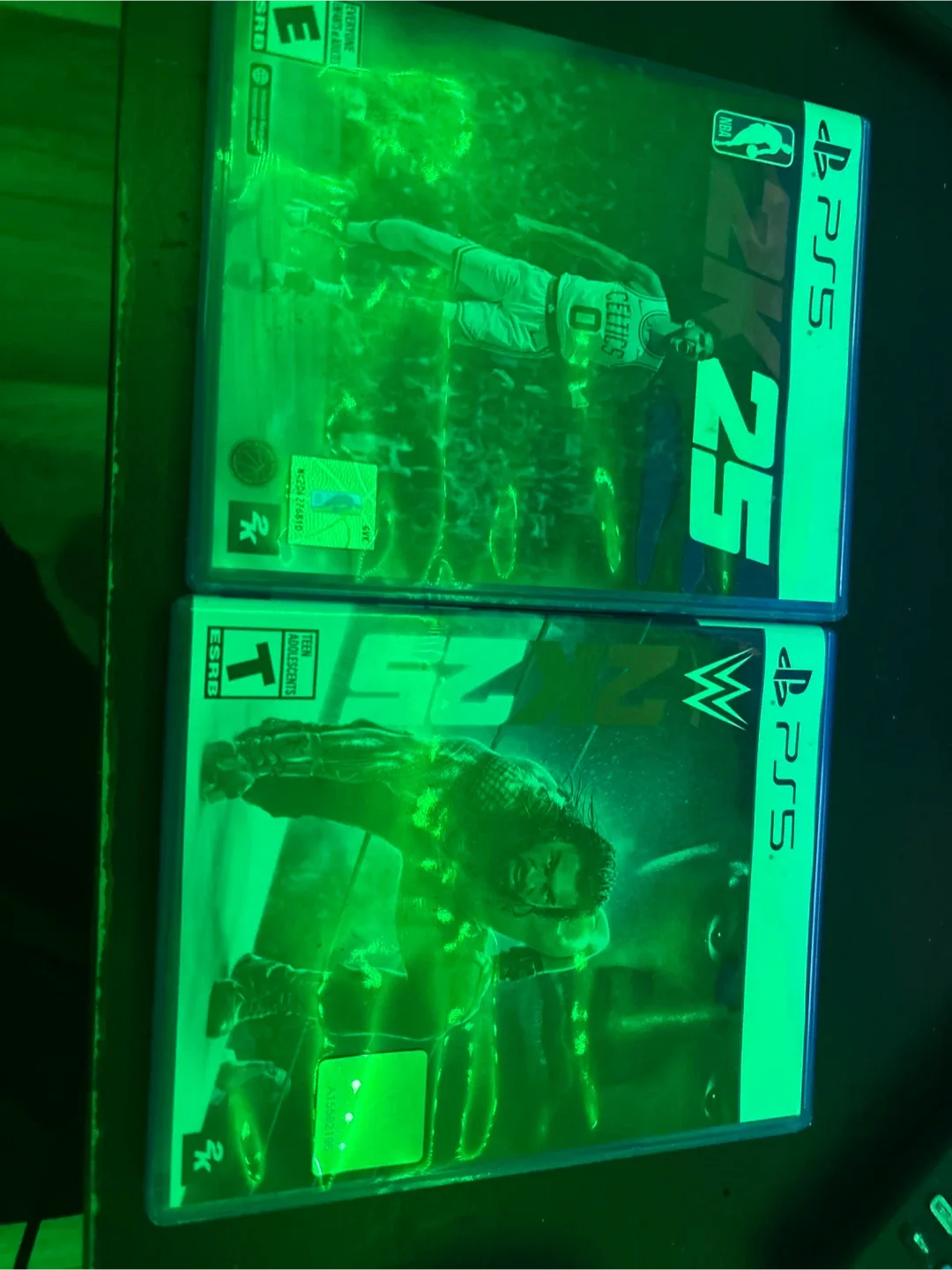 NBA 2K25, WWE 2K25 PS5 Games