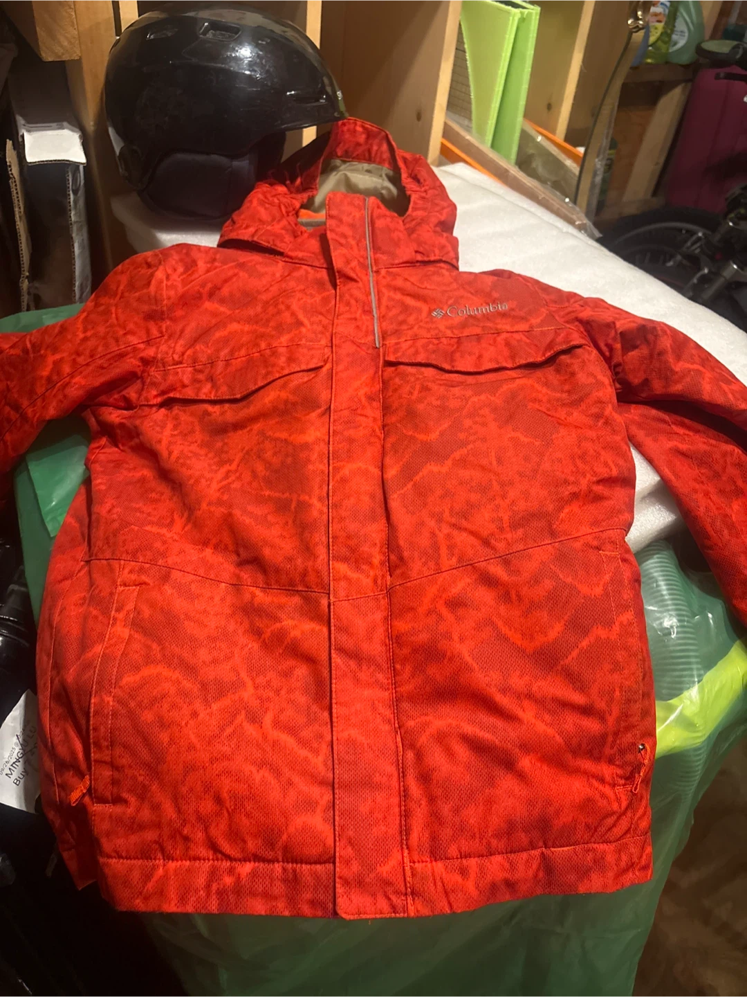 Columbia Interchange Jacket and helmet