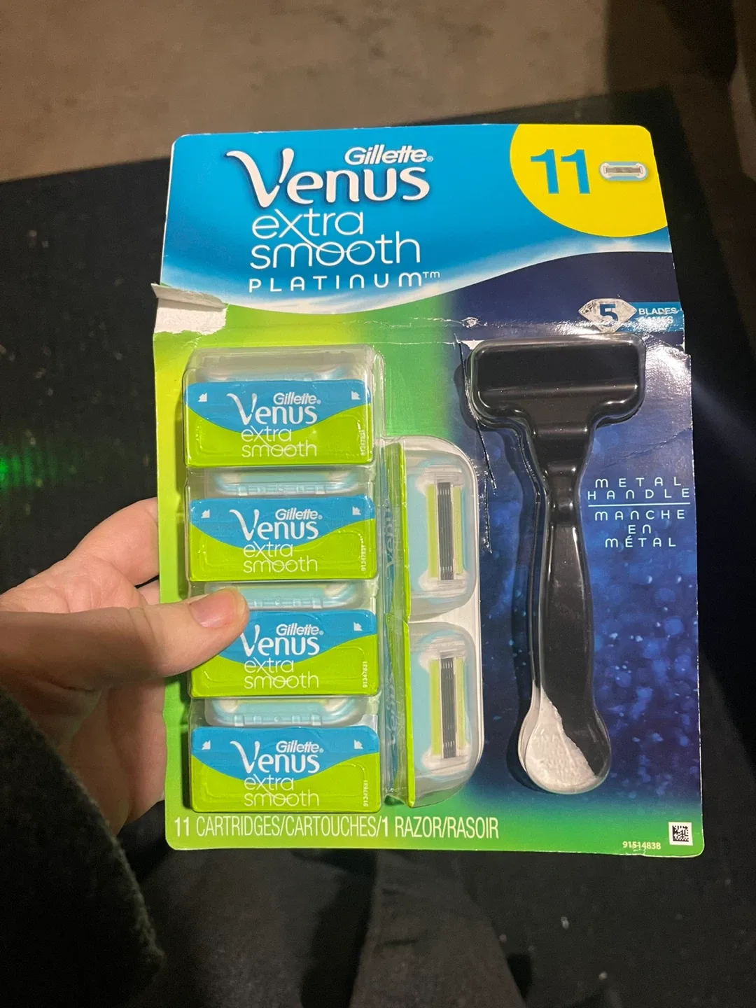Gillette Venus Extra Smooth Platinum Razor