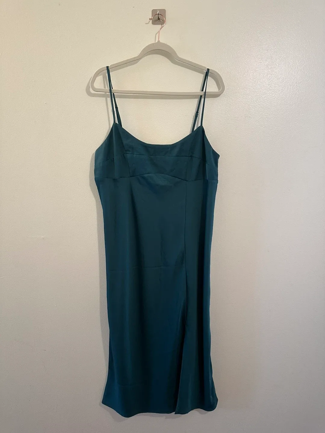 Women’s Satin Cocktail Dress - Size L