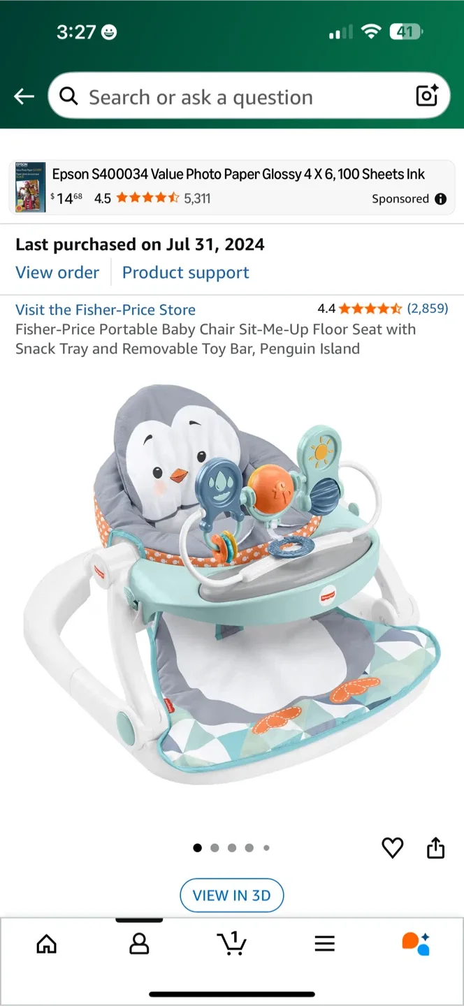 Fisher-Price Sit-Me-Up Floor Seat image indicator(2)