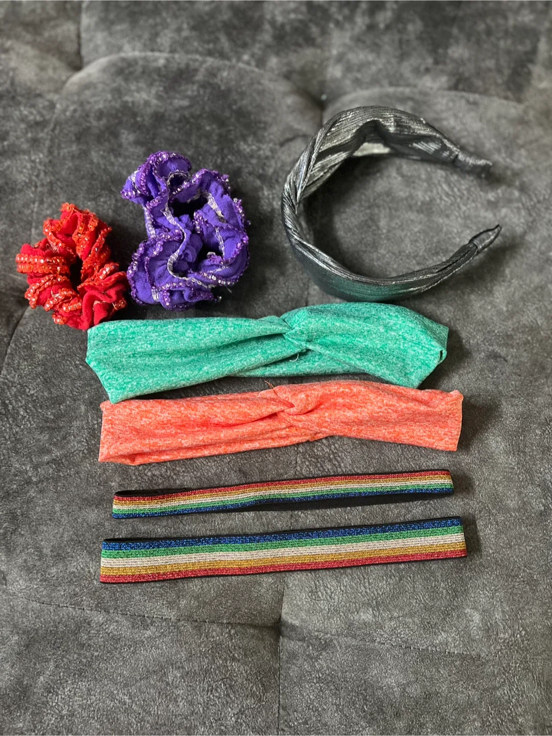 Assorted Headbands & Scrunchies - Hair Accessories