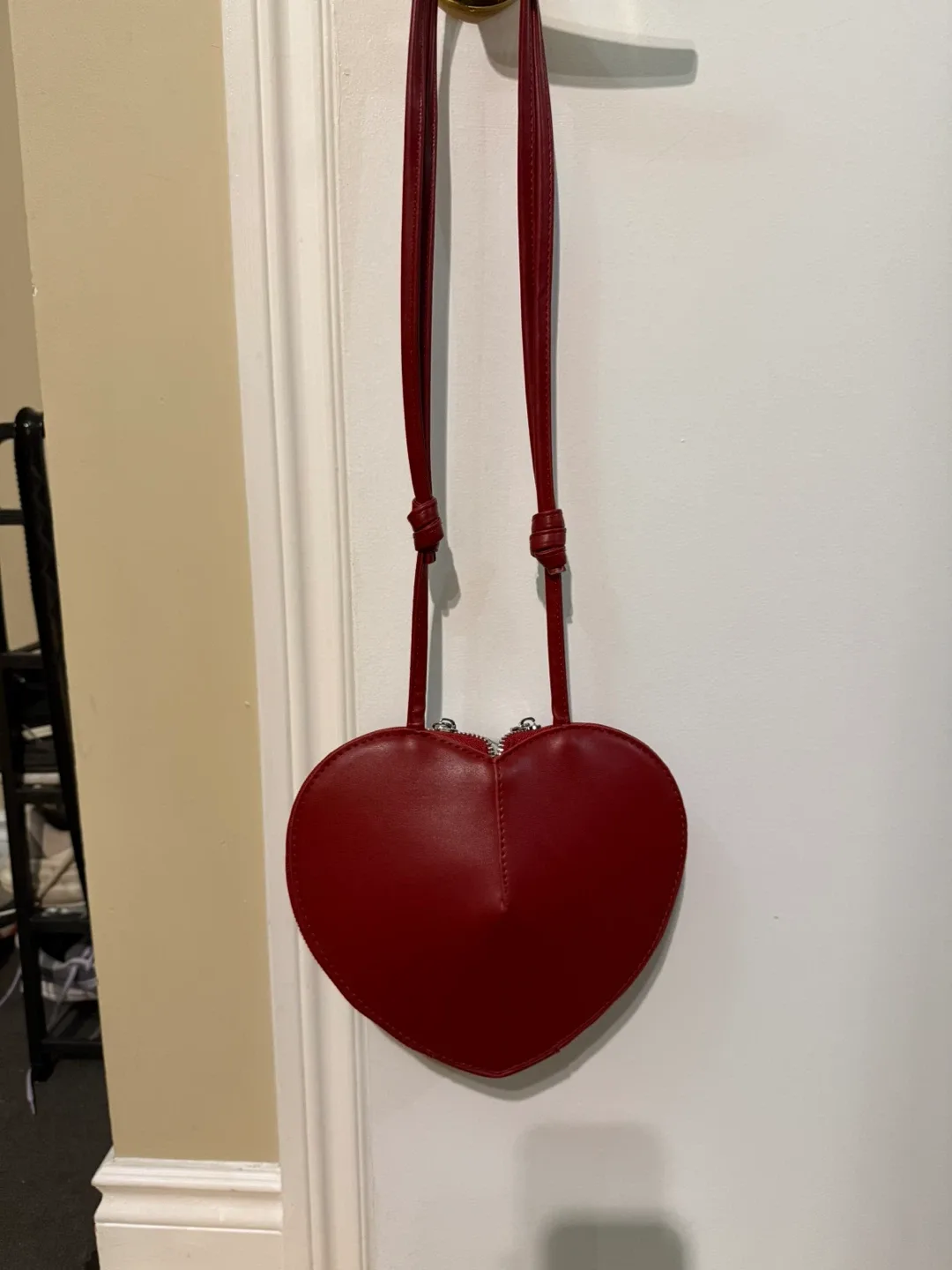 Heart Shaped Red Purse #cleanout