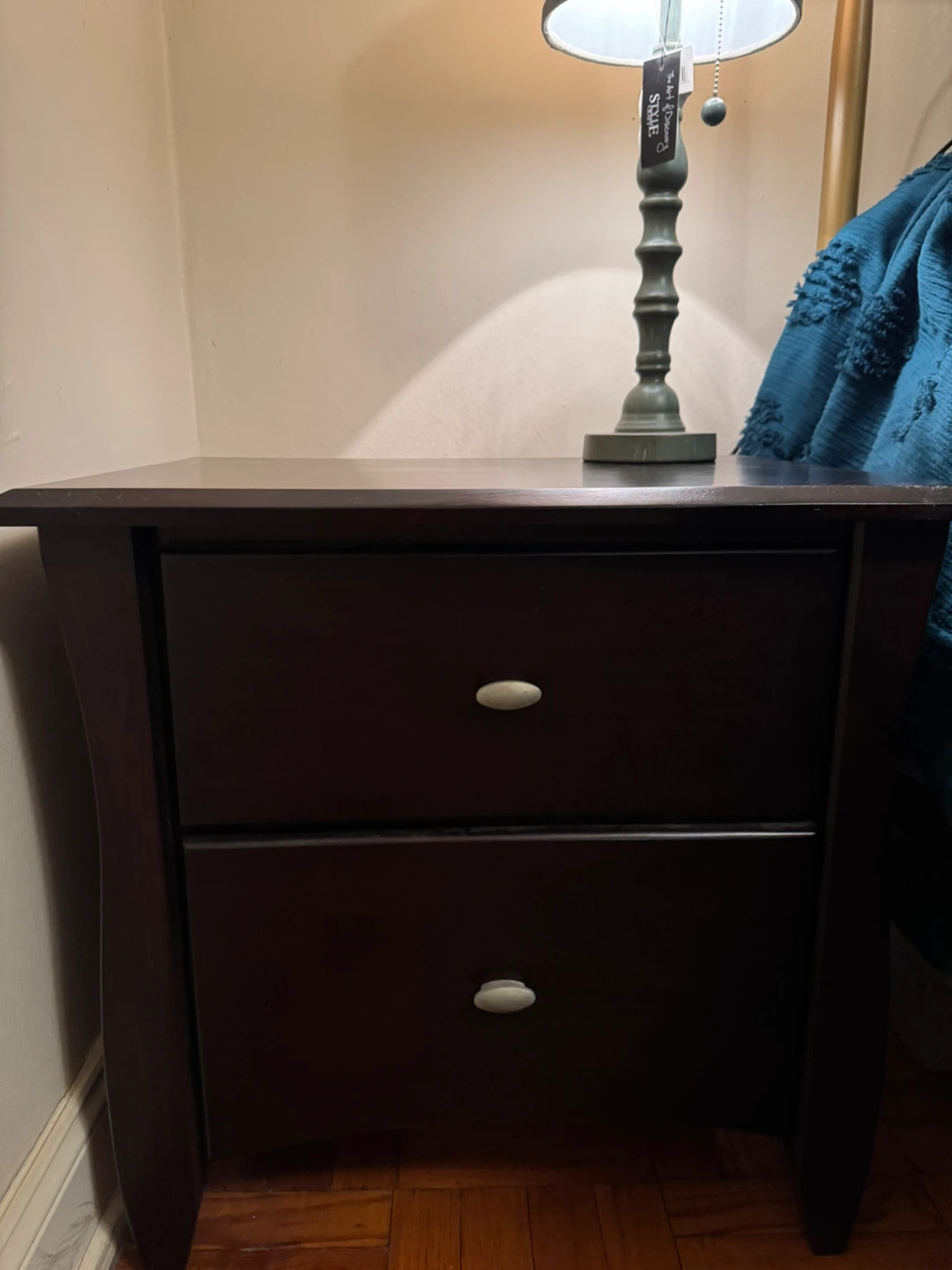 Dark Wood Dresser & Nightstand Set - photo 5