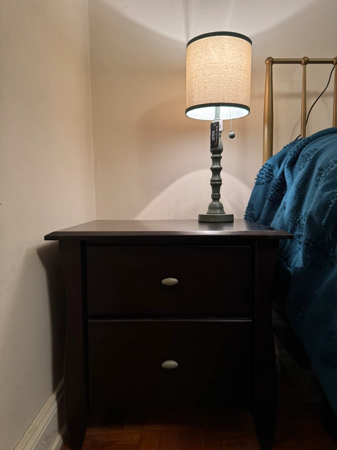 Dark Wood Dresser & Nightstand Set - photo 4