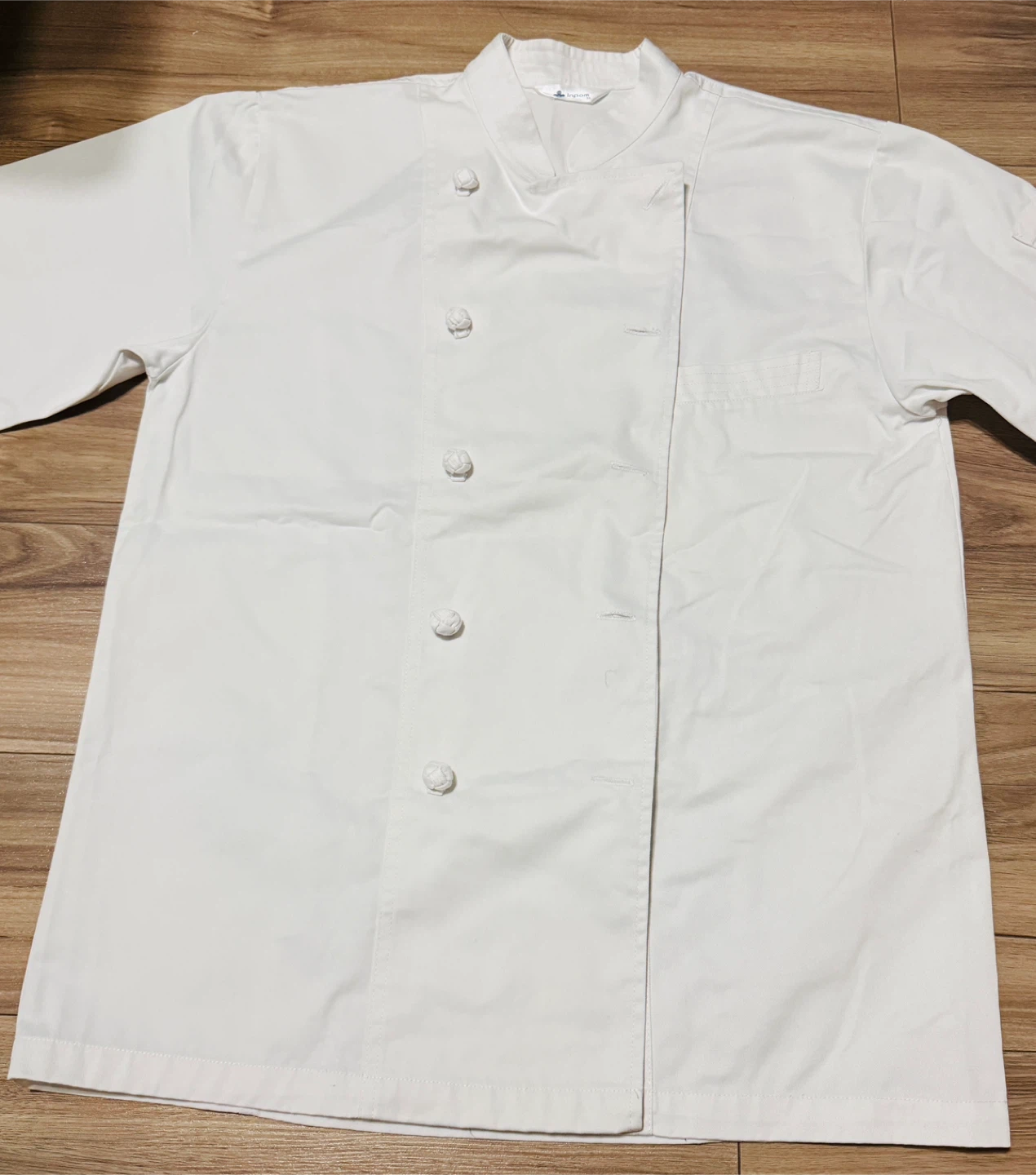 Inpom White Chef Coat - Size XL