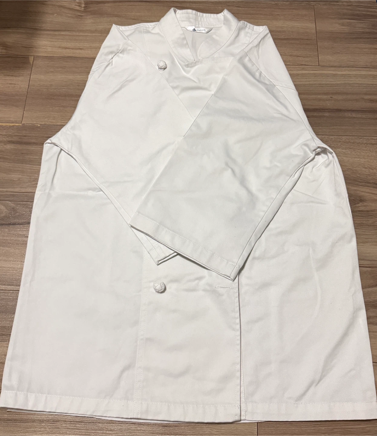Inpom White Chef Coat - Size XL - photo 2