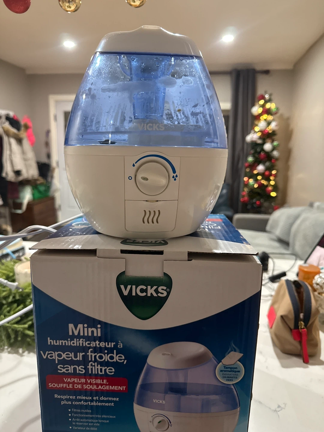 Vicks Mini Filter Free Cool Mist Humidifier - photo 3