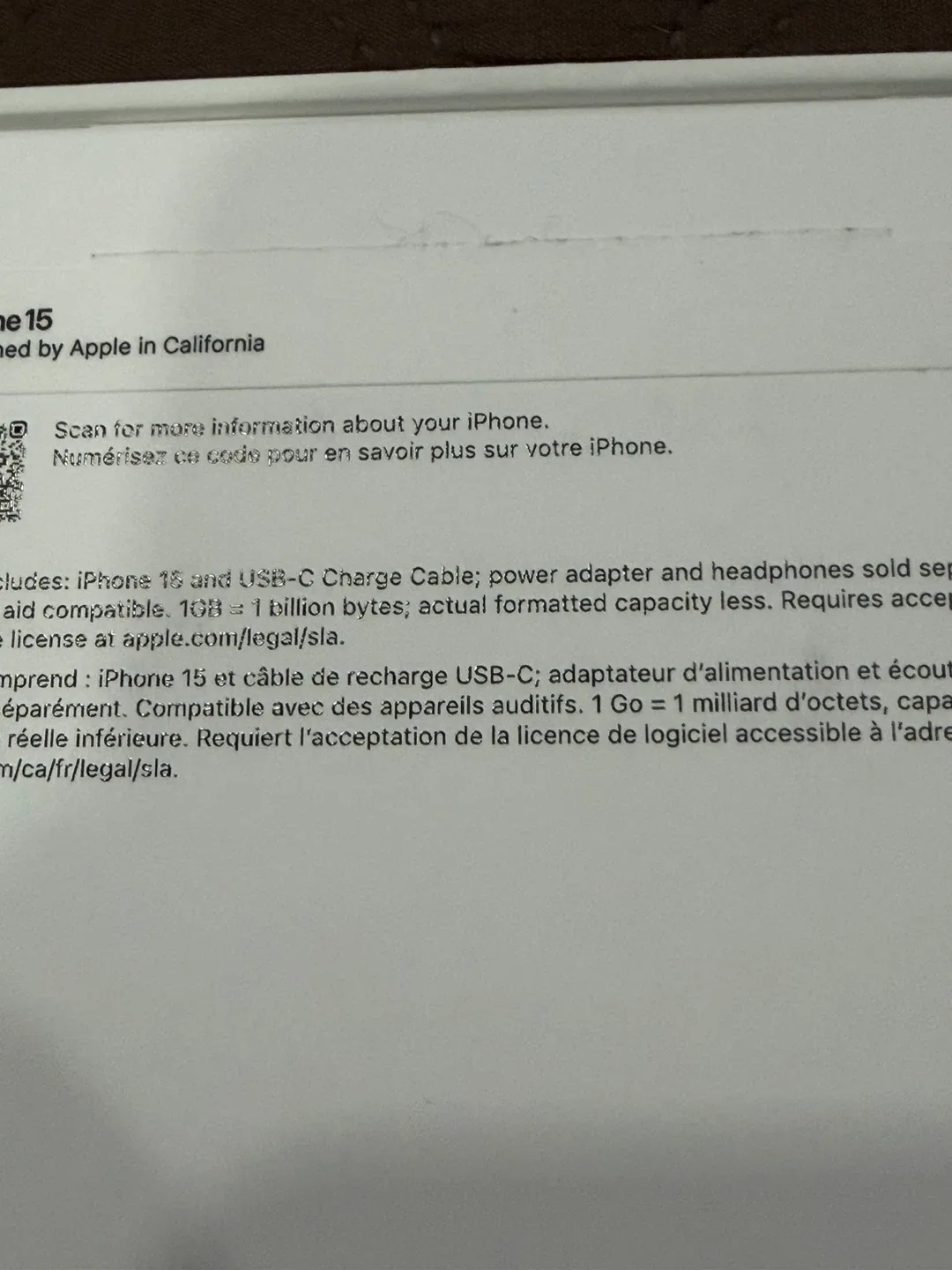 Apple iPhone 15 White image indicator(4)