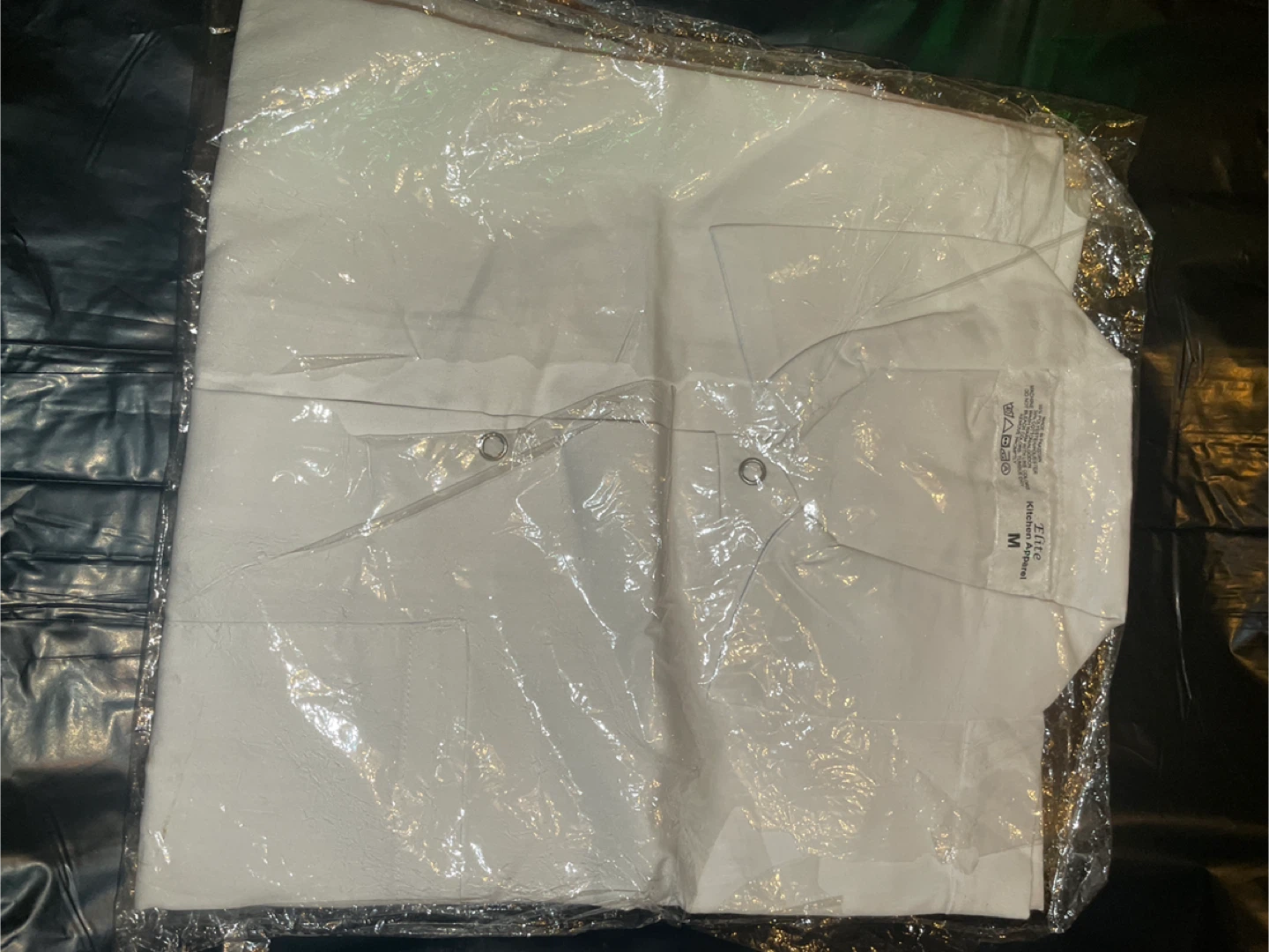Elite Kitchen Apparel Chef Coat - Size M - New #Cleanout
