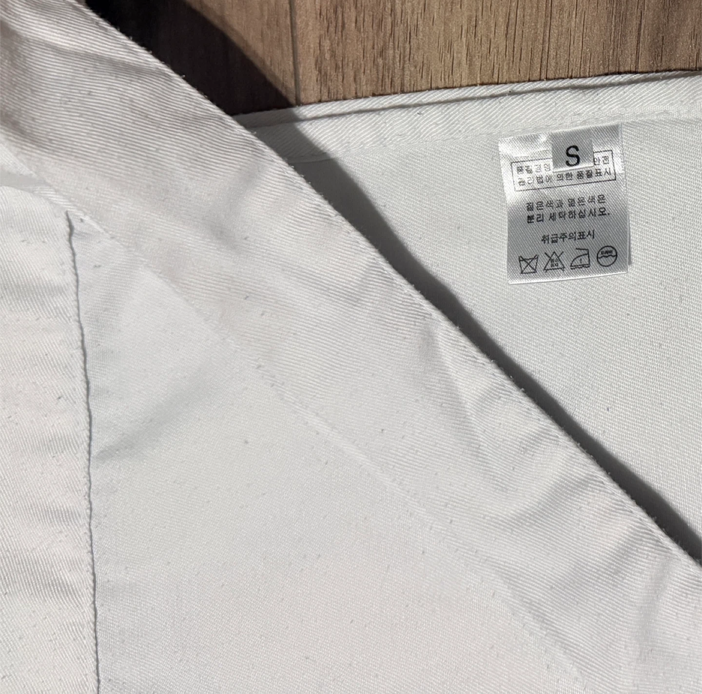 White Apron - Size S - photo 2