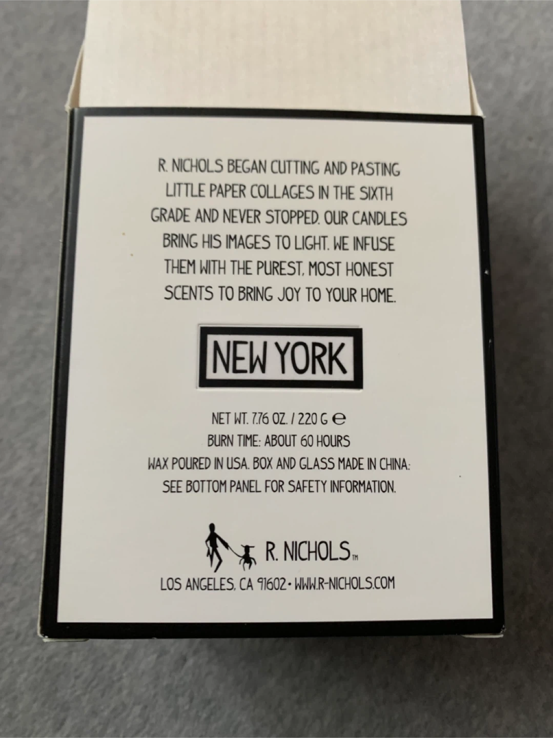 R. Nichols NYC Candle - BNIB - photo 4