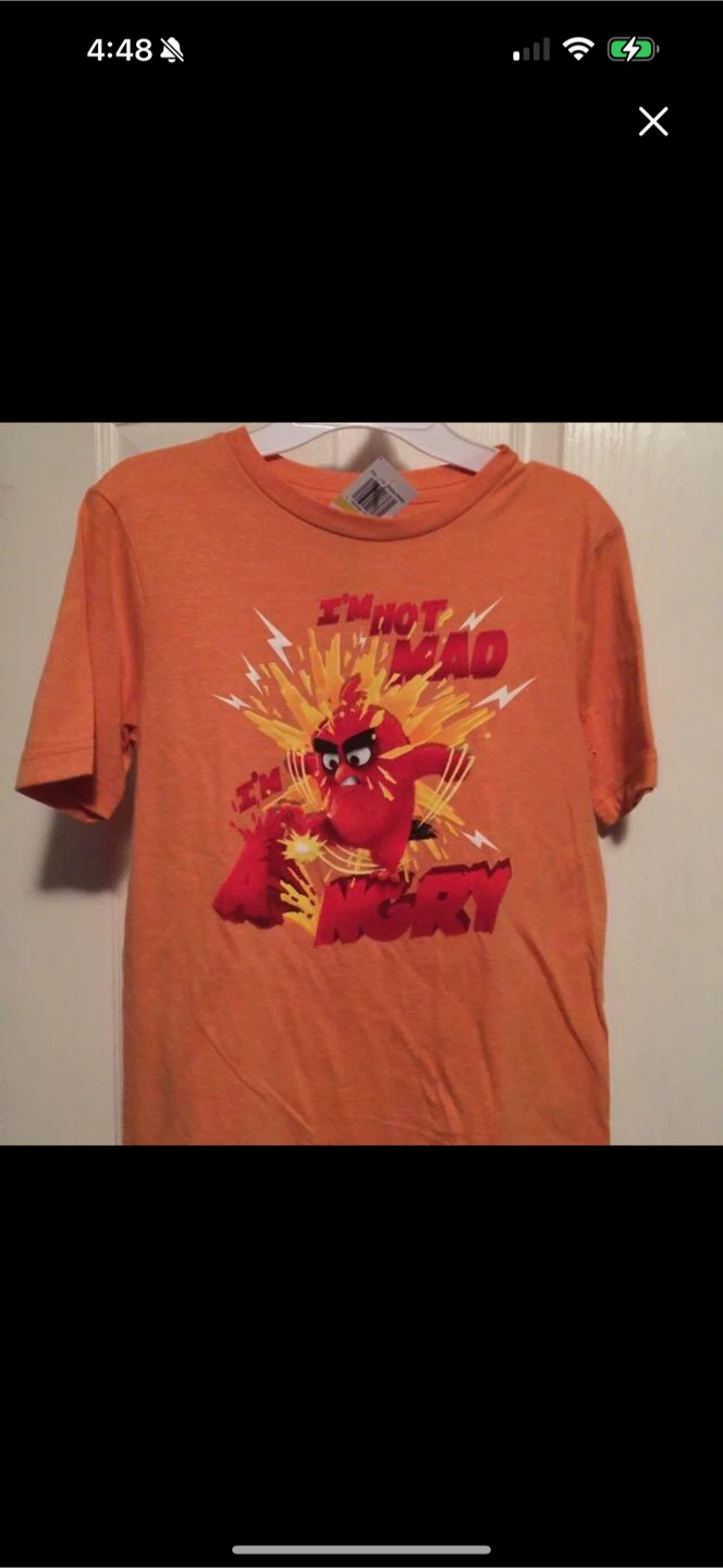 Angry Birds T-Shirts  Size M