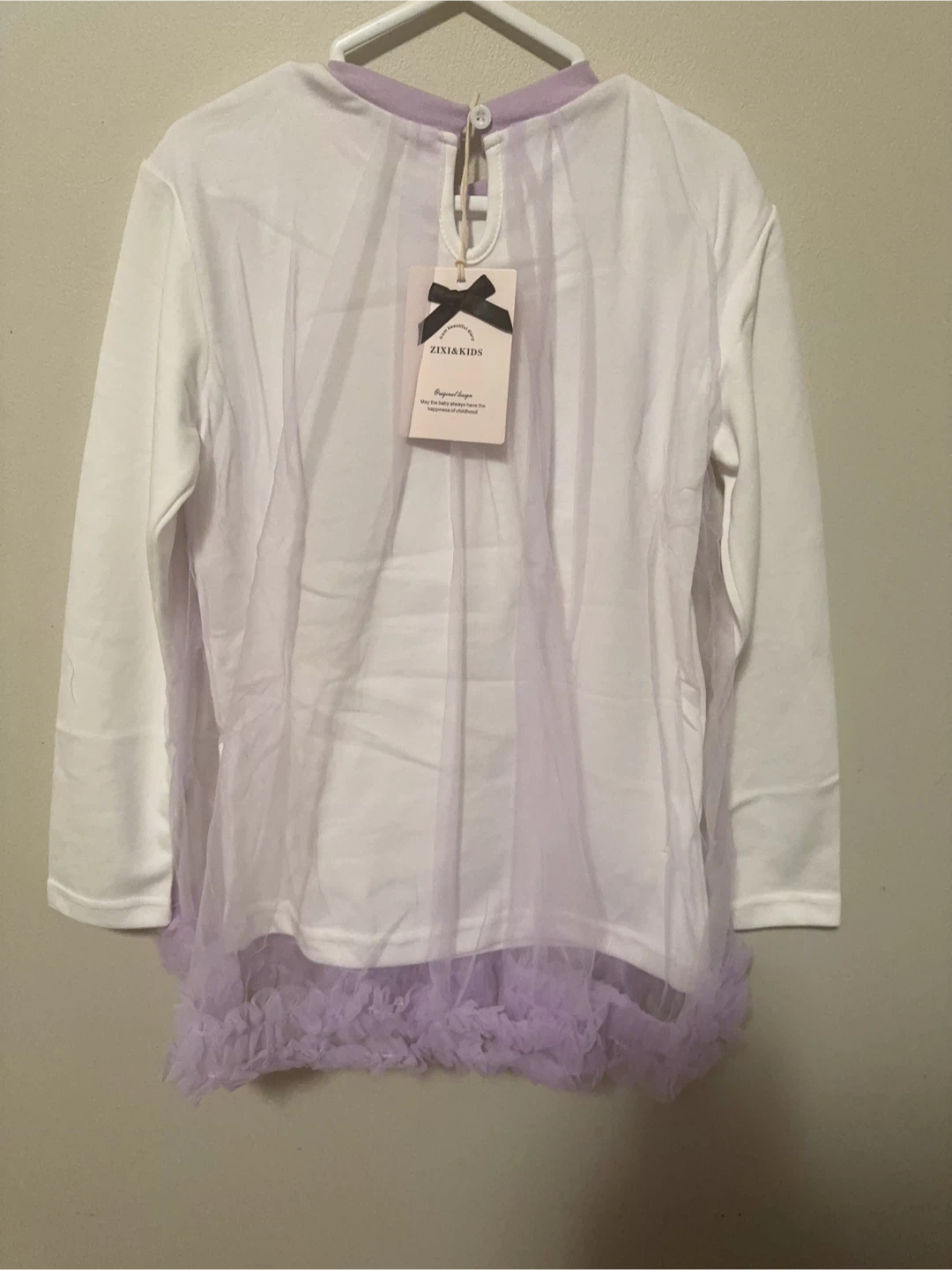 Kuromi Cotton Long Sleeve Top- Toddler size 8-9T - photo 3