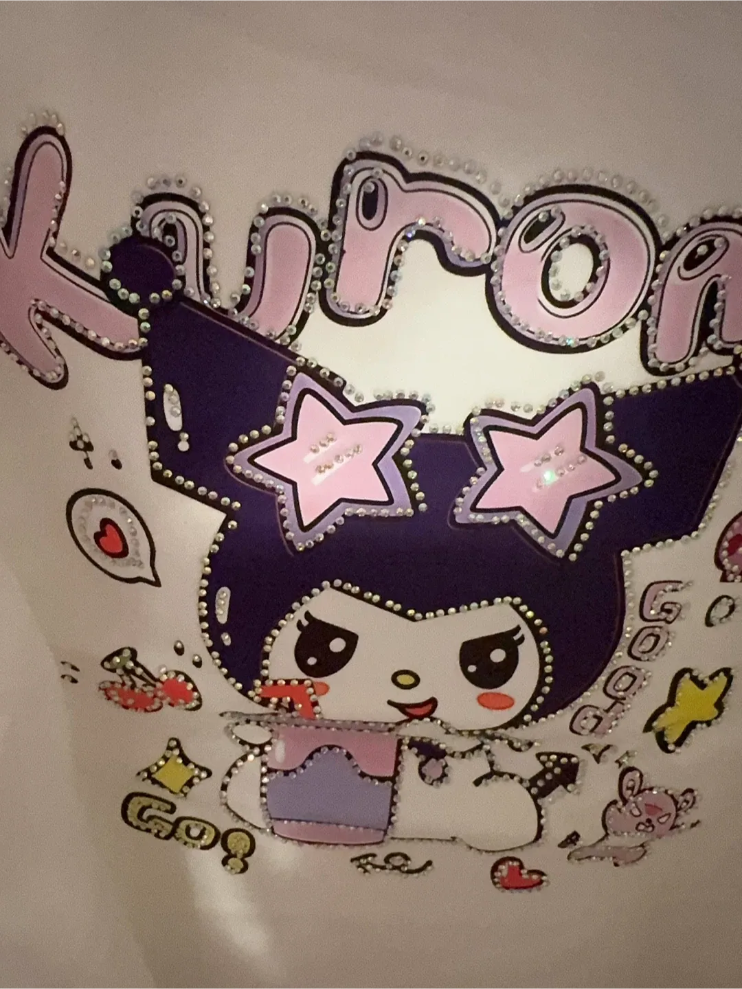 Kuromi Cotton Long Sleeve Top- Toddler size 8-9T image indicator(2)