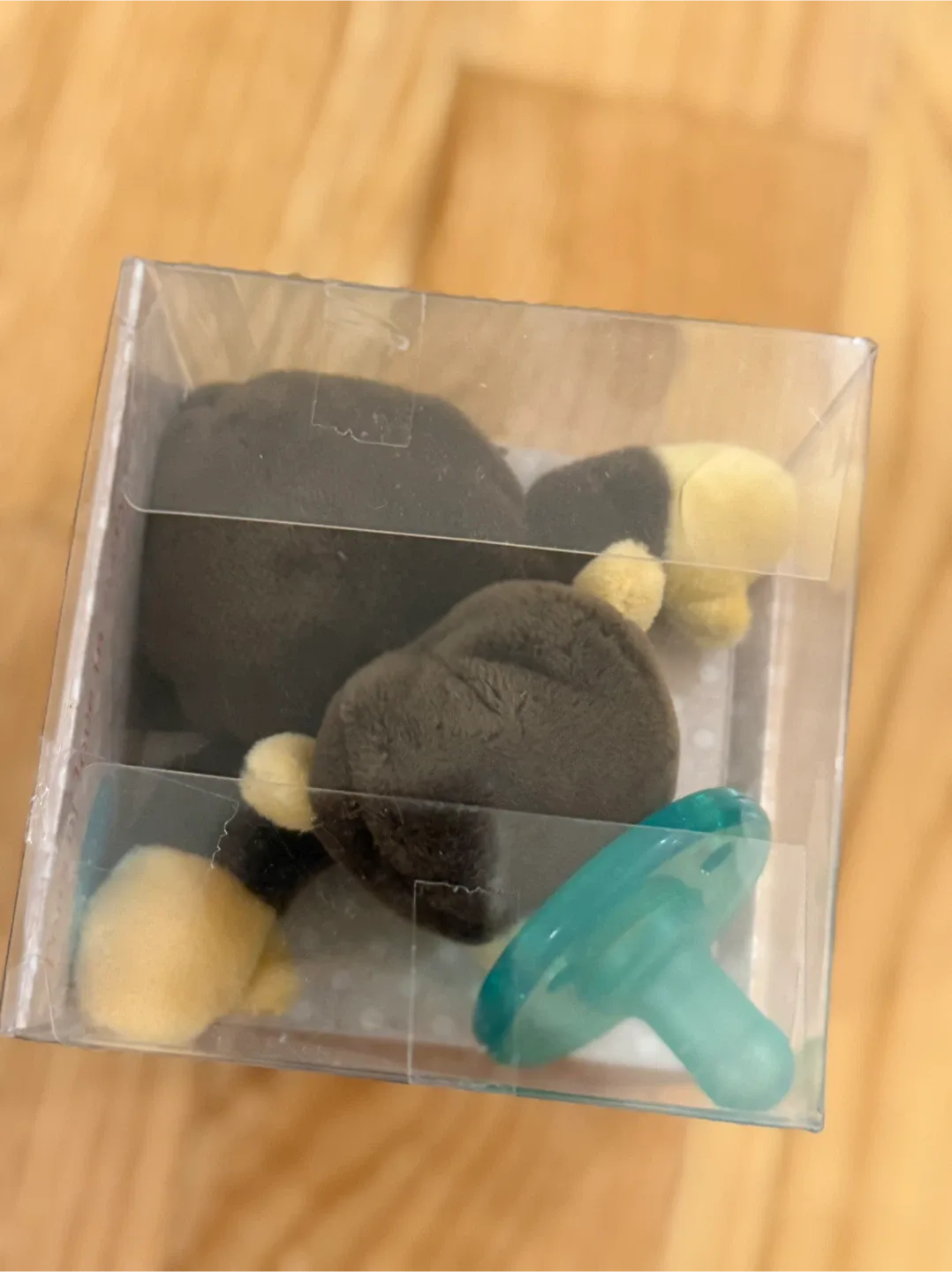 New WubbaNub Infant Plush Toy Pacifier - Monkey