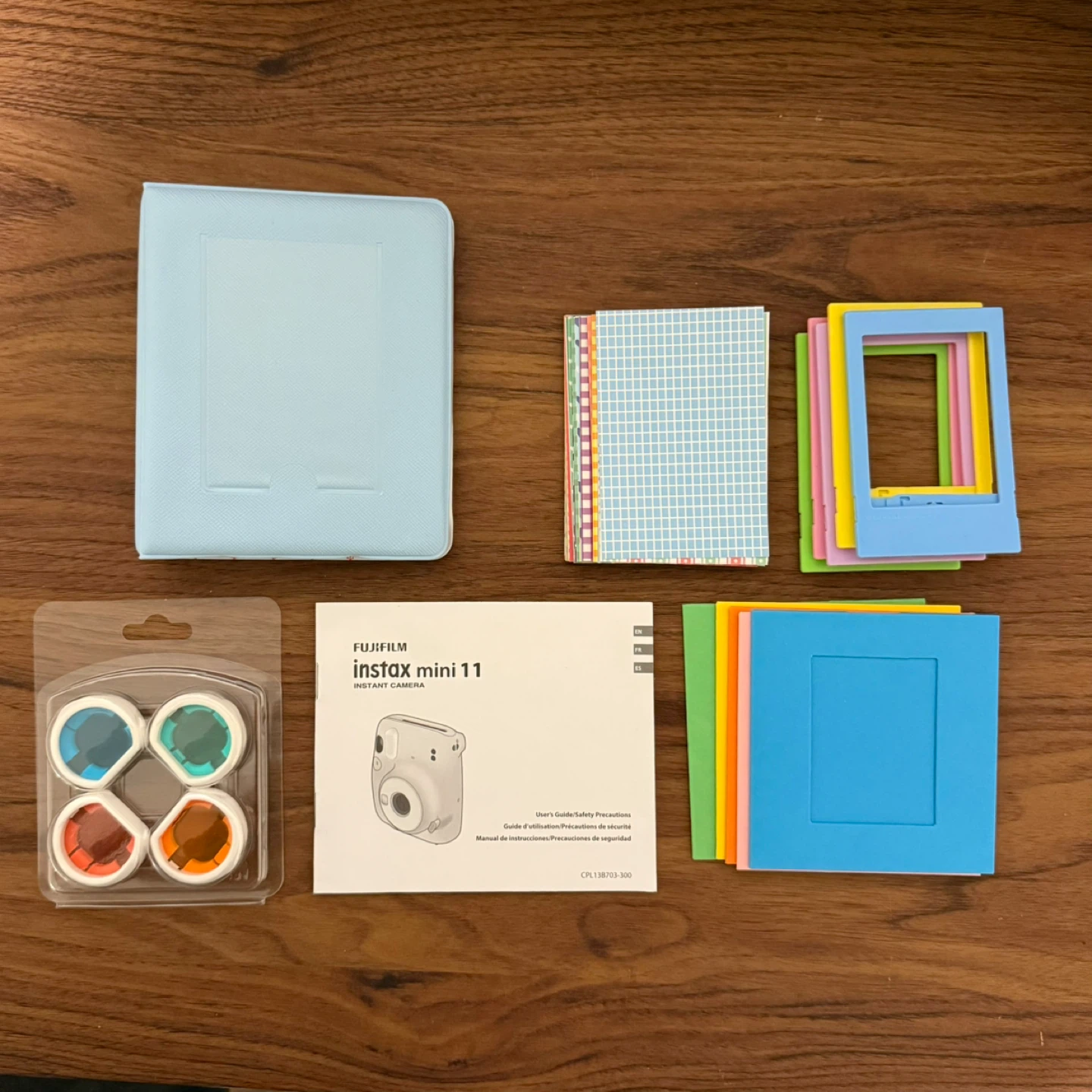 Fujifilm Instax Mini 11 Camera - Sky Blue + case/accessories - photo 4