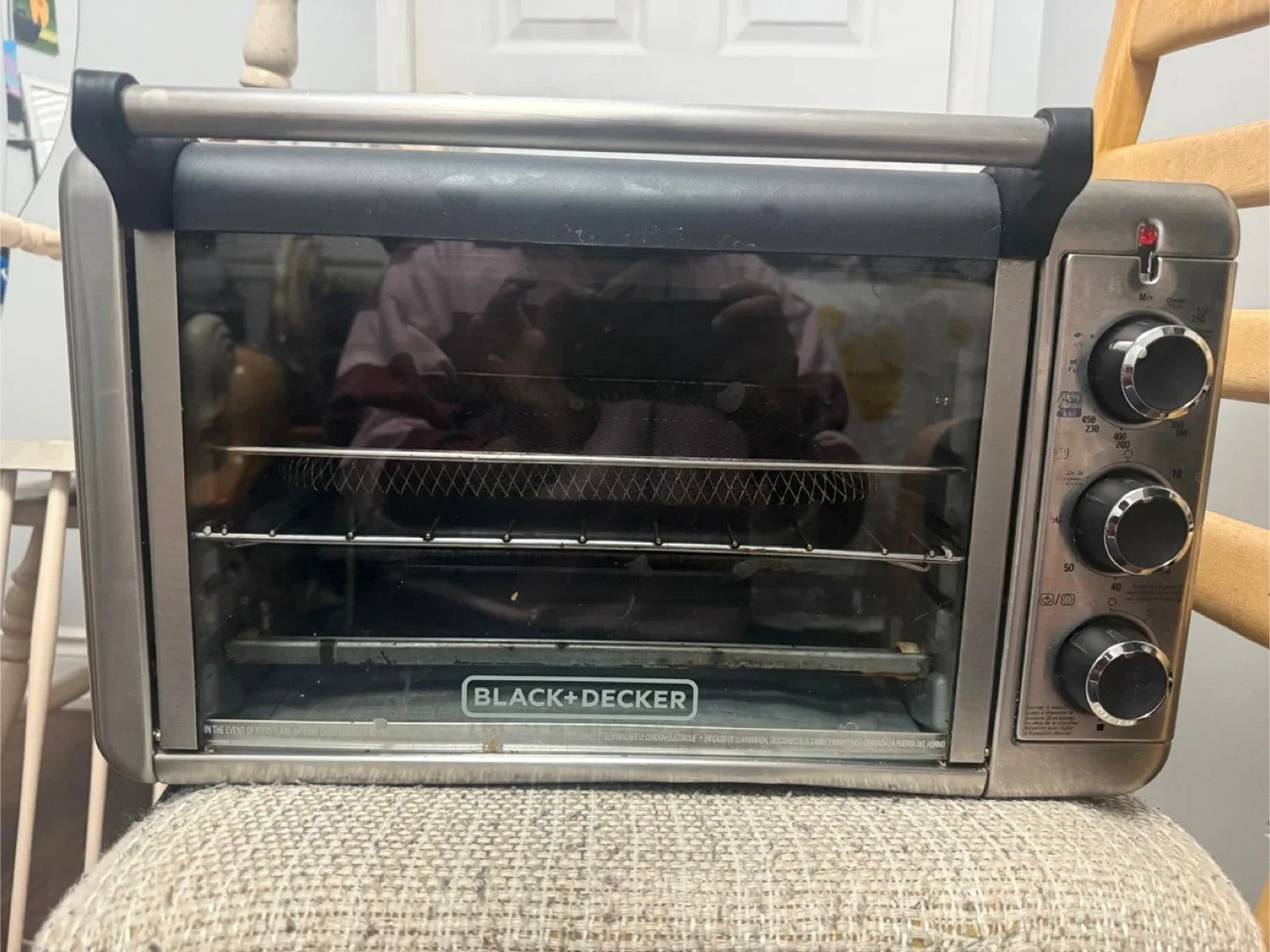 Black+Decker Toaster Oven #Cleanout image indicator(4)