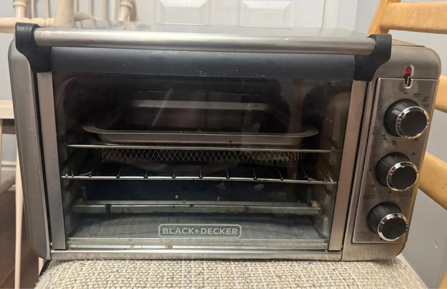 Black+Decker Toaster Oven #Cleanout