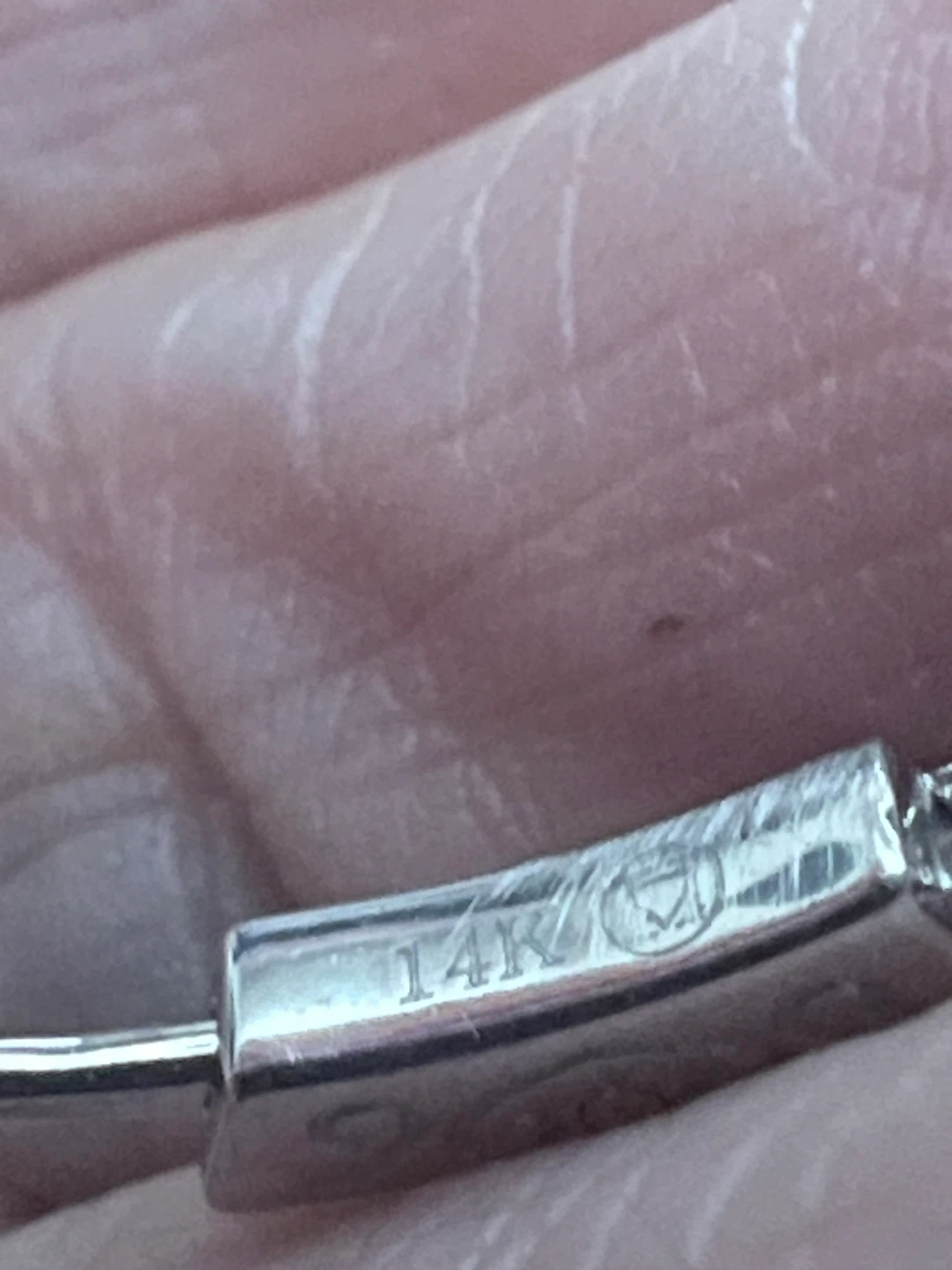 14K Diamond  1.00 CTW Hoop Earrings w/appraisal - photo 2