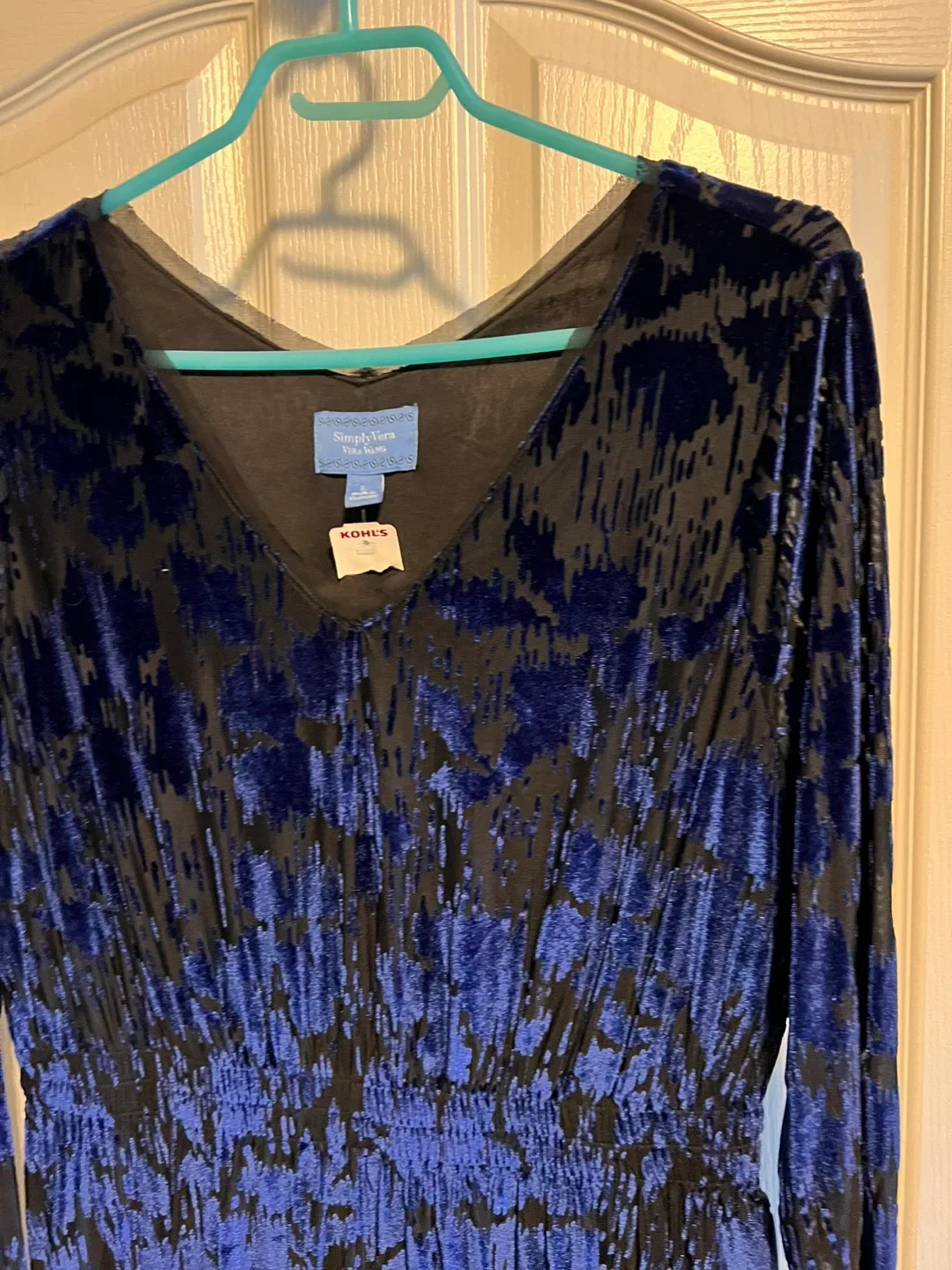 Simply Vera Wang Velvet Dress image indicator(3)