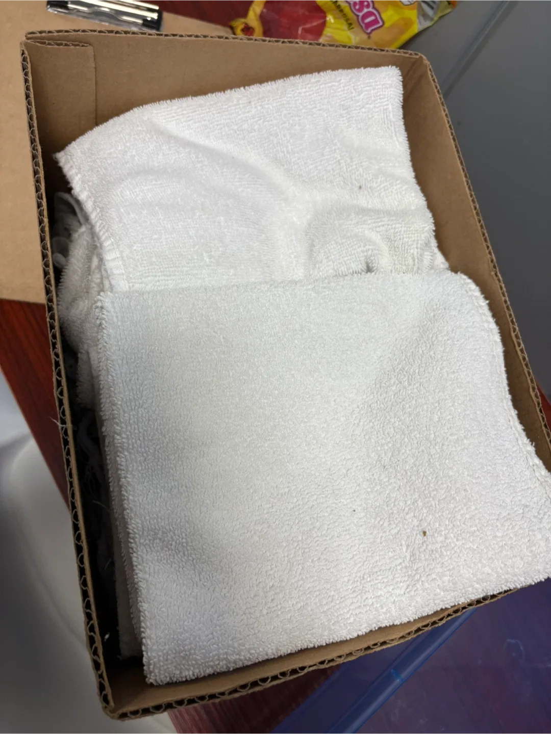 White Terry Cloth Towels