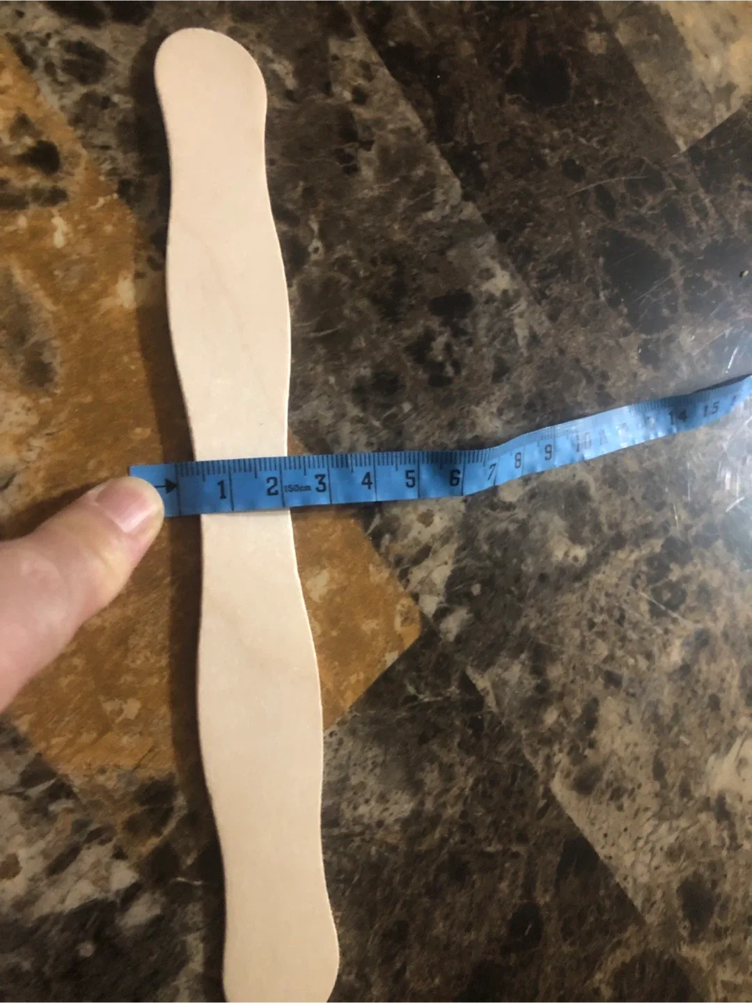 160 pcs - Natural Wood Wavy Craft Sticks ! image indicator(6)