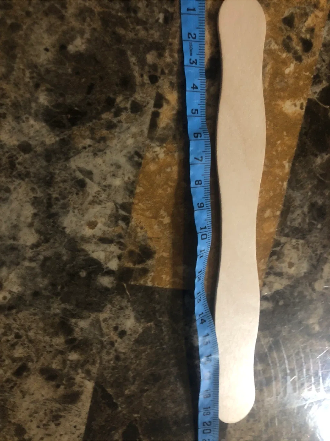 160 pcs - Natural Wood Wavy Craft Sticks ! image indicator(7)