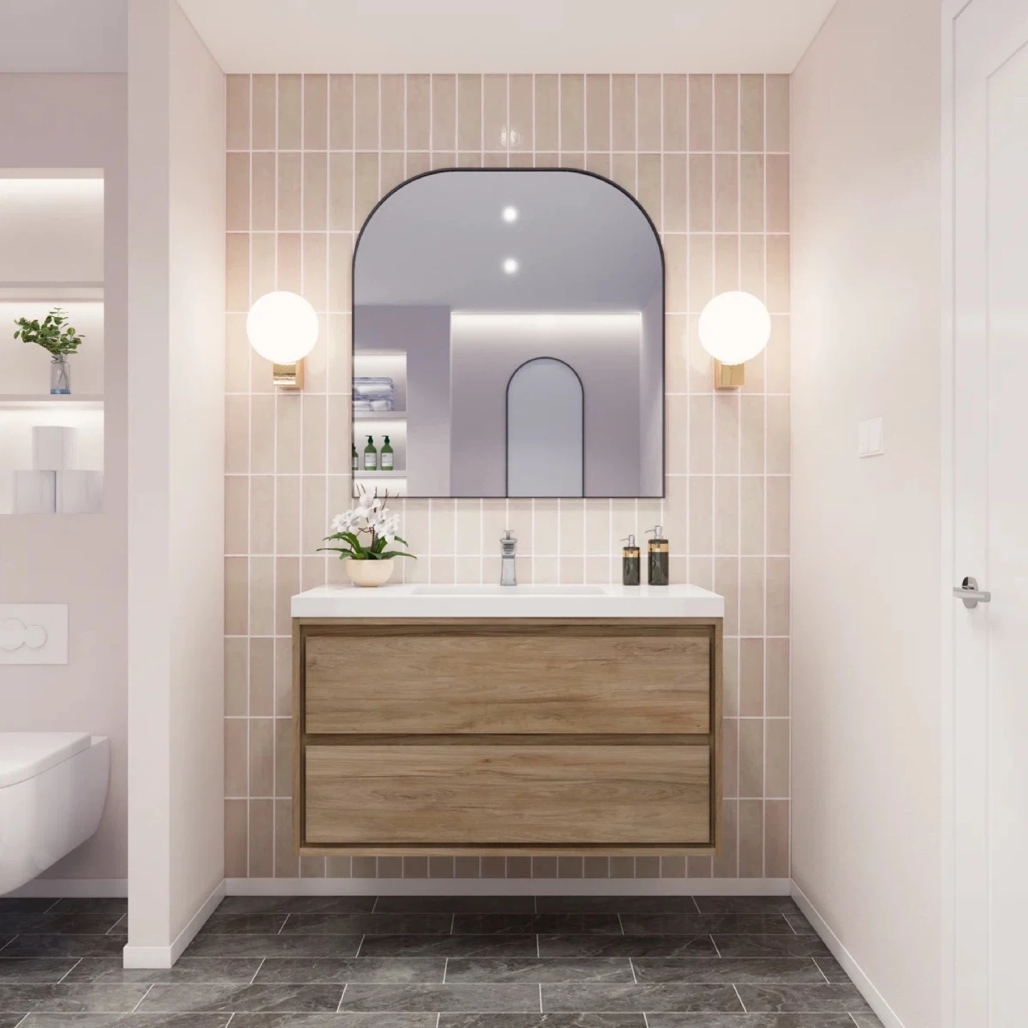 Bathroom Vanity Soft-Close Drawers