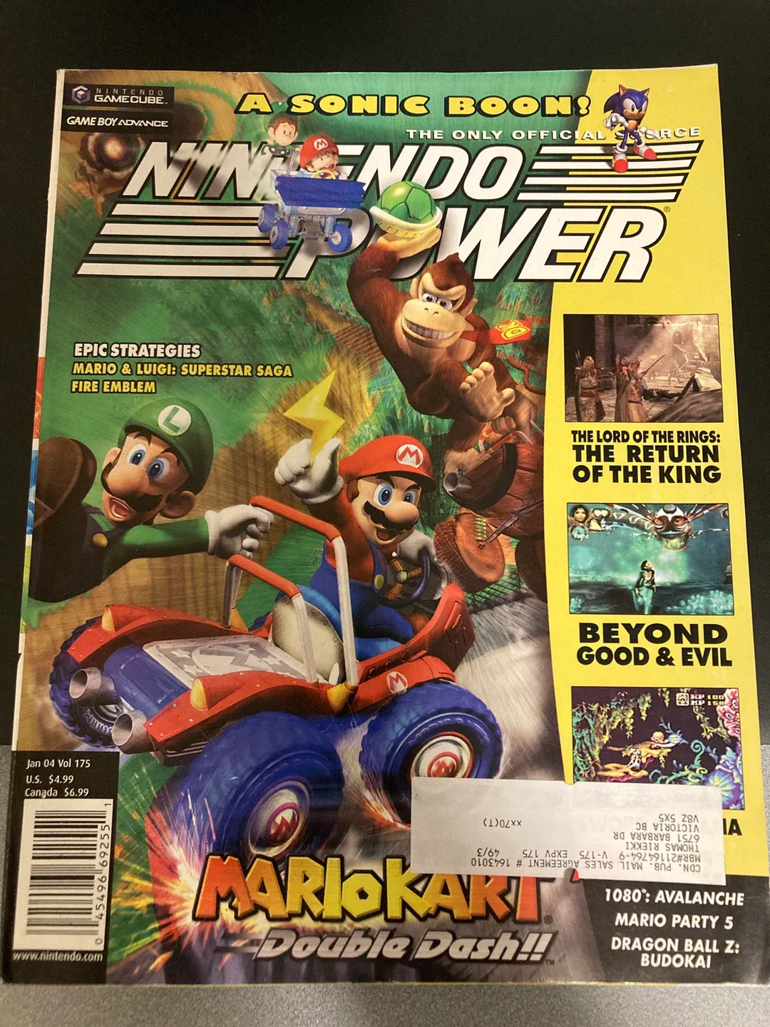 Nintendo Power Magazine January 2004 Vol 175