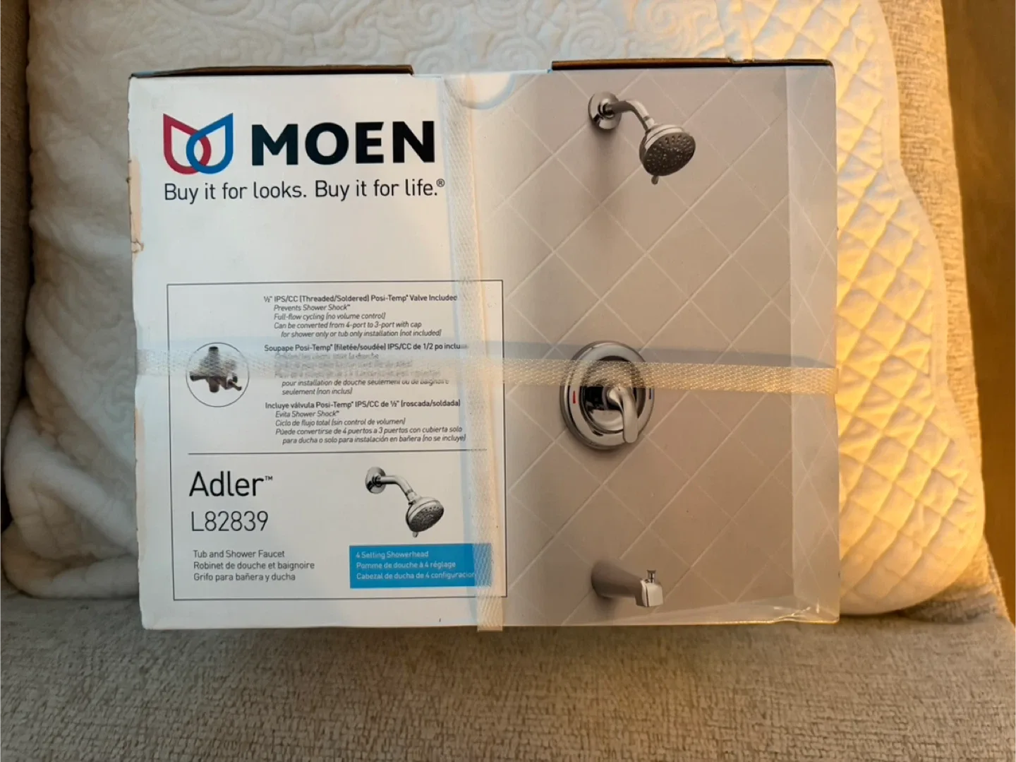 Moen Adler L82839 Tub & Shower Faucet - New in Box!