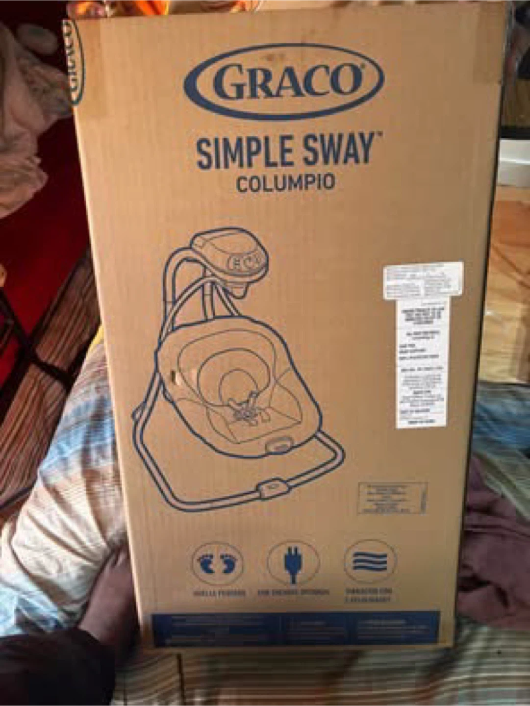 Graco Simple Sway Abbington Collection Swing - New in Box! - photo 2