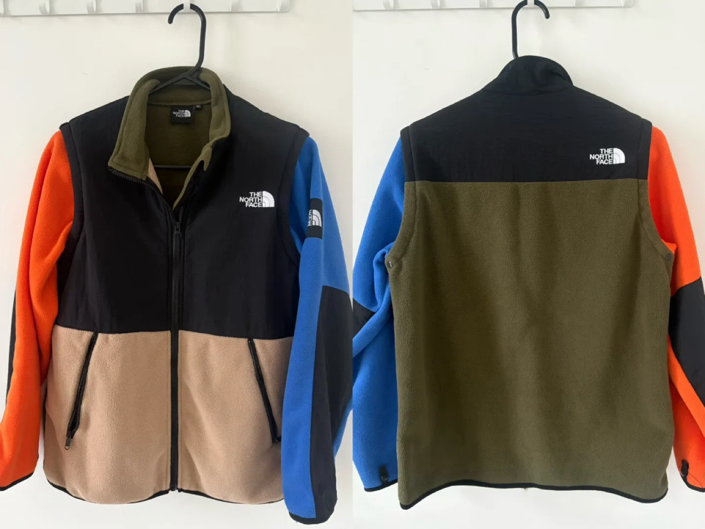 The North Face Fleece Jacket or Vest - Colour Block Design