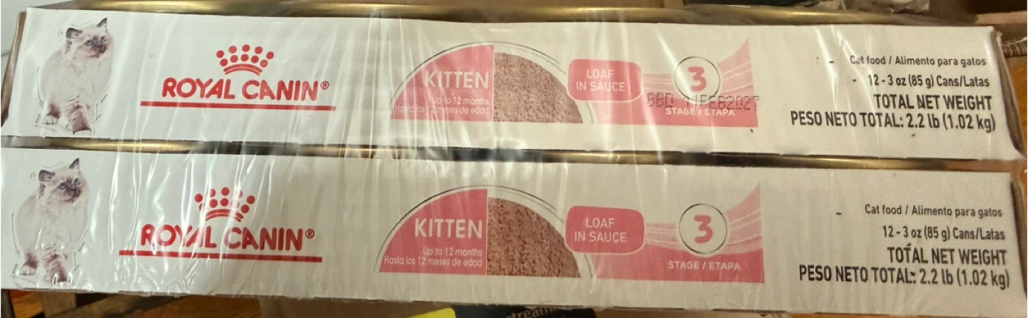 Royal Canin Kitten Loaf in Sauce (48 cans)
