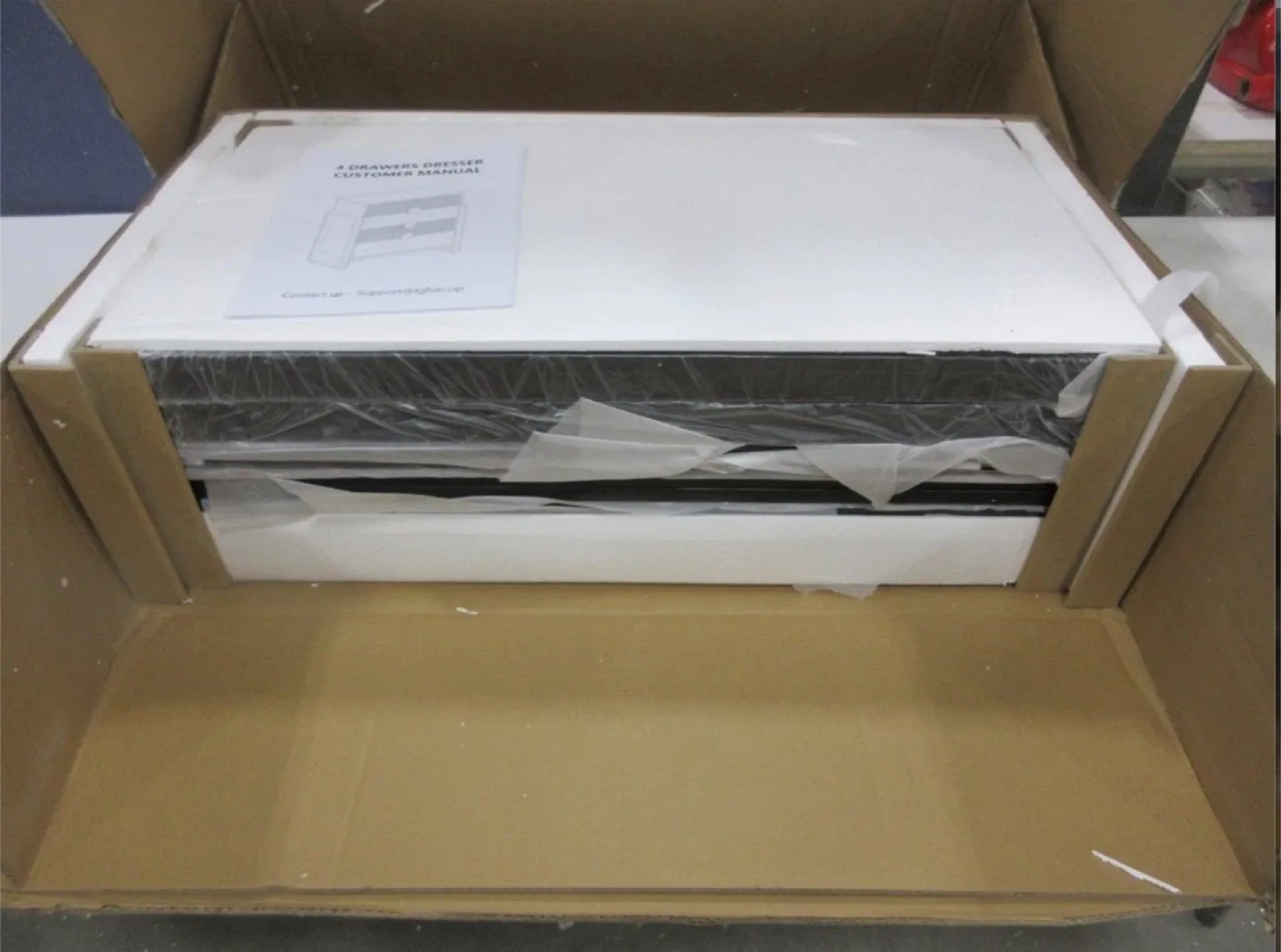 4 Drawer Dresser - New in Box image indicator(5)